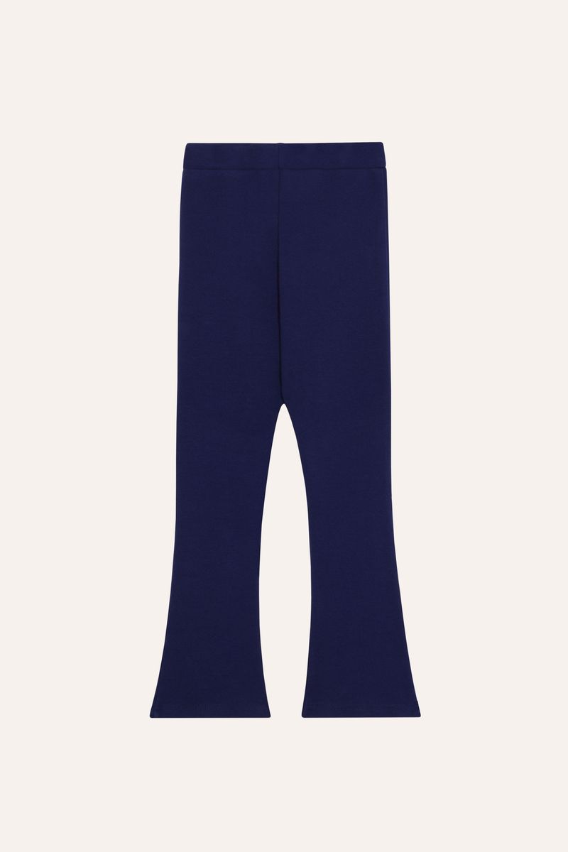 Blue Flare Leggings
