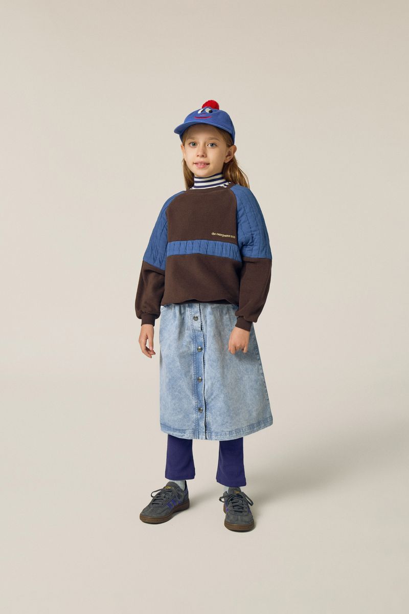 Light Blue Denim Skirt