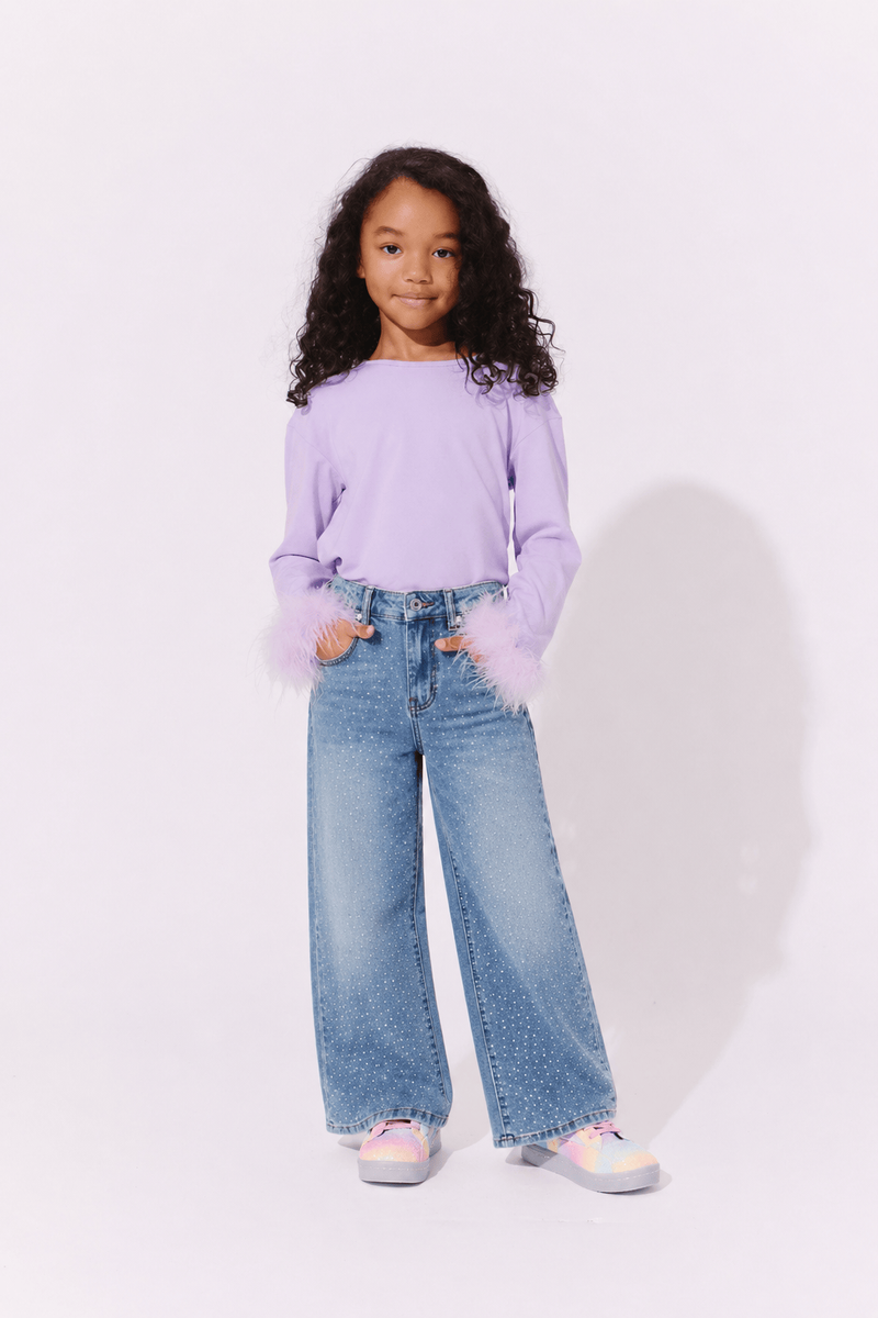 Sparkle Sweatpant Jeans