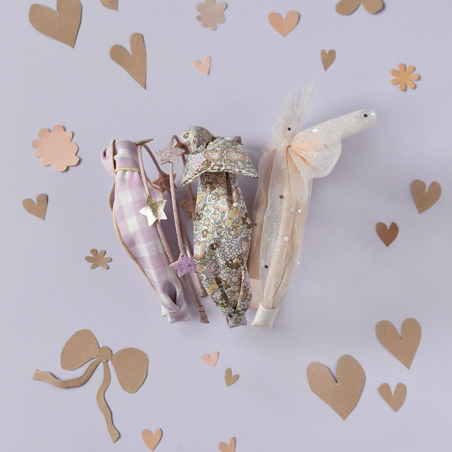 Shimmer Tulle Bow Headband