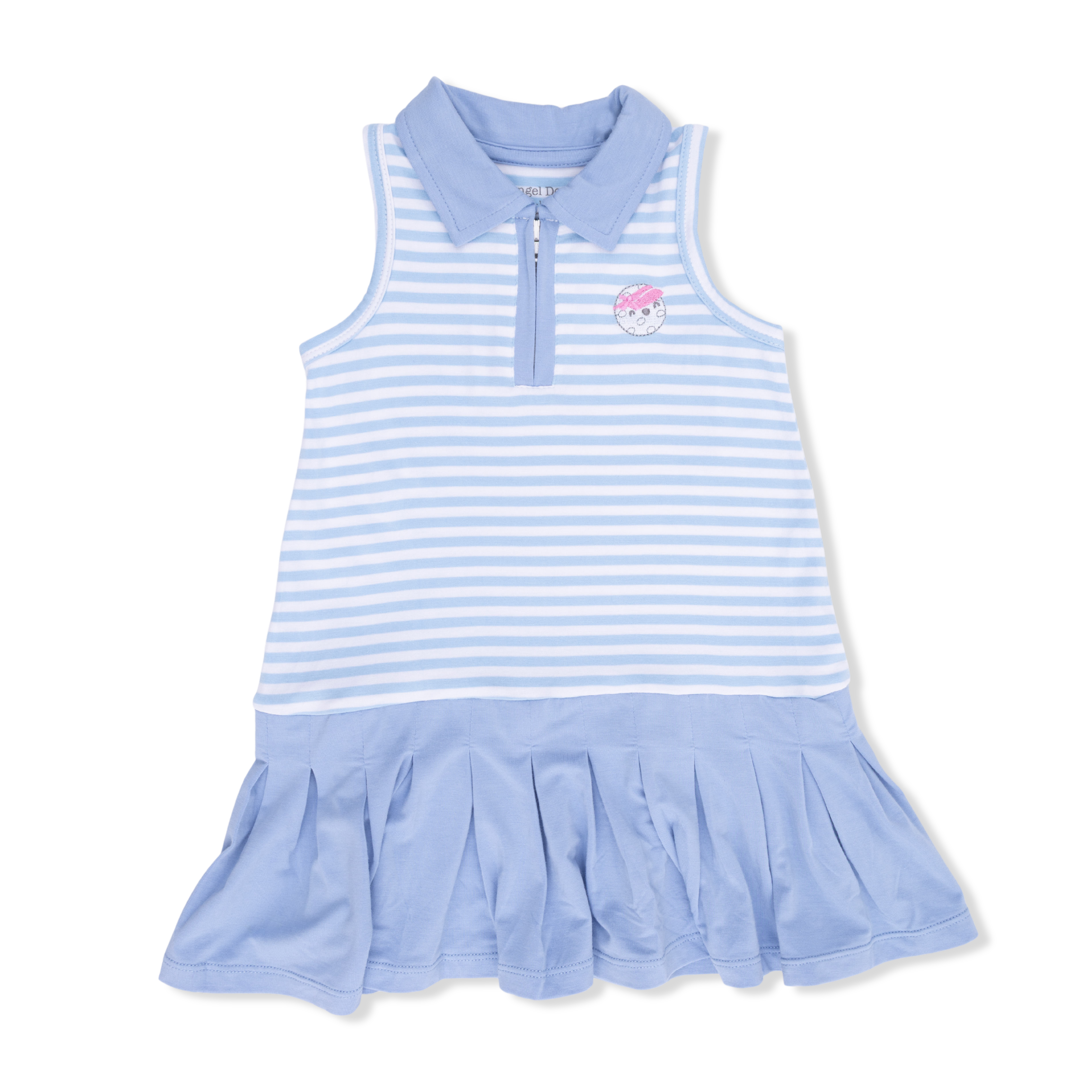 Striped Golf Polo Tennis Dress
