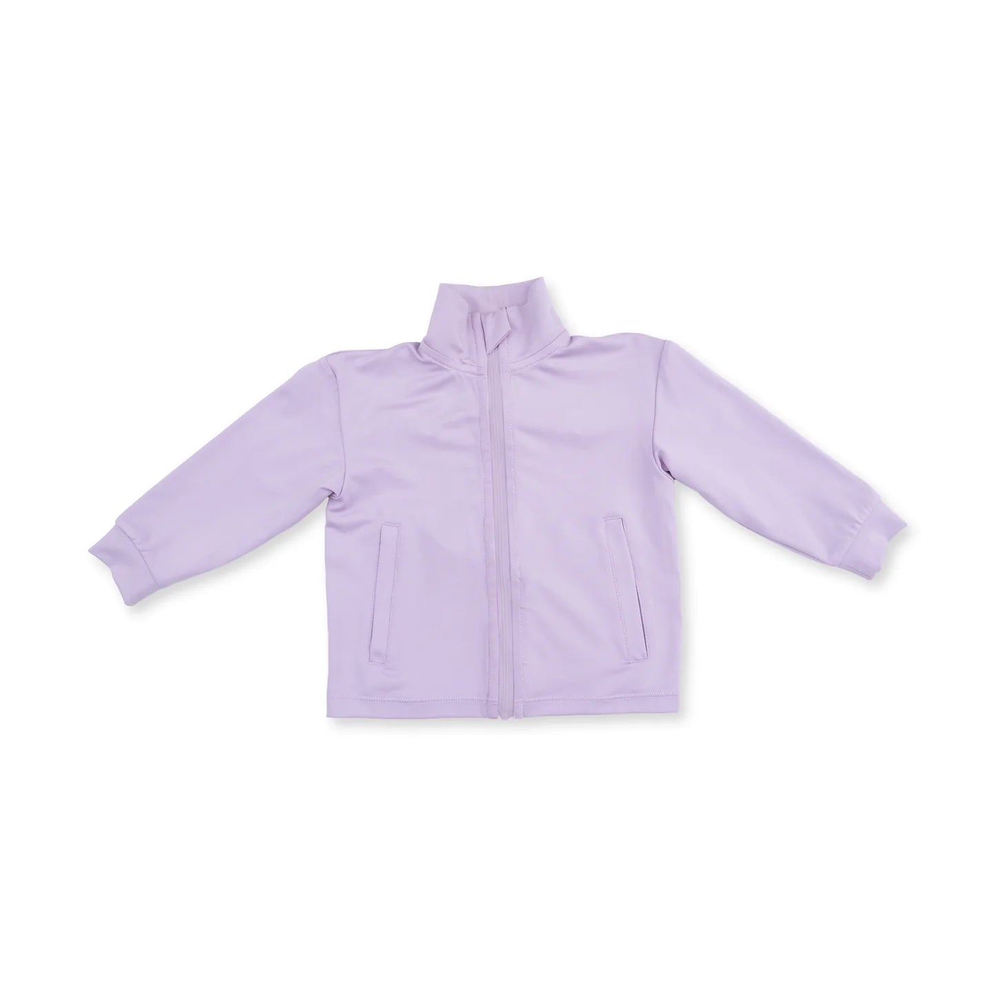 Tiny Tumblers Activewear - Lilac Mock Neck Jacket