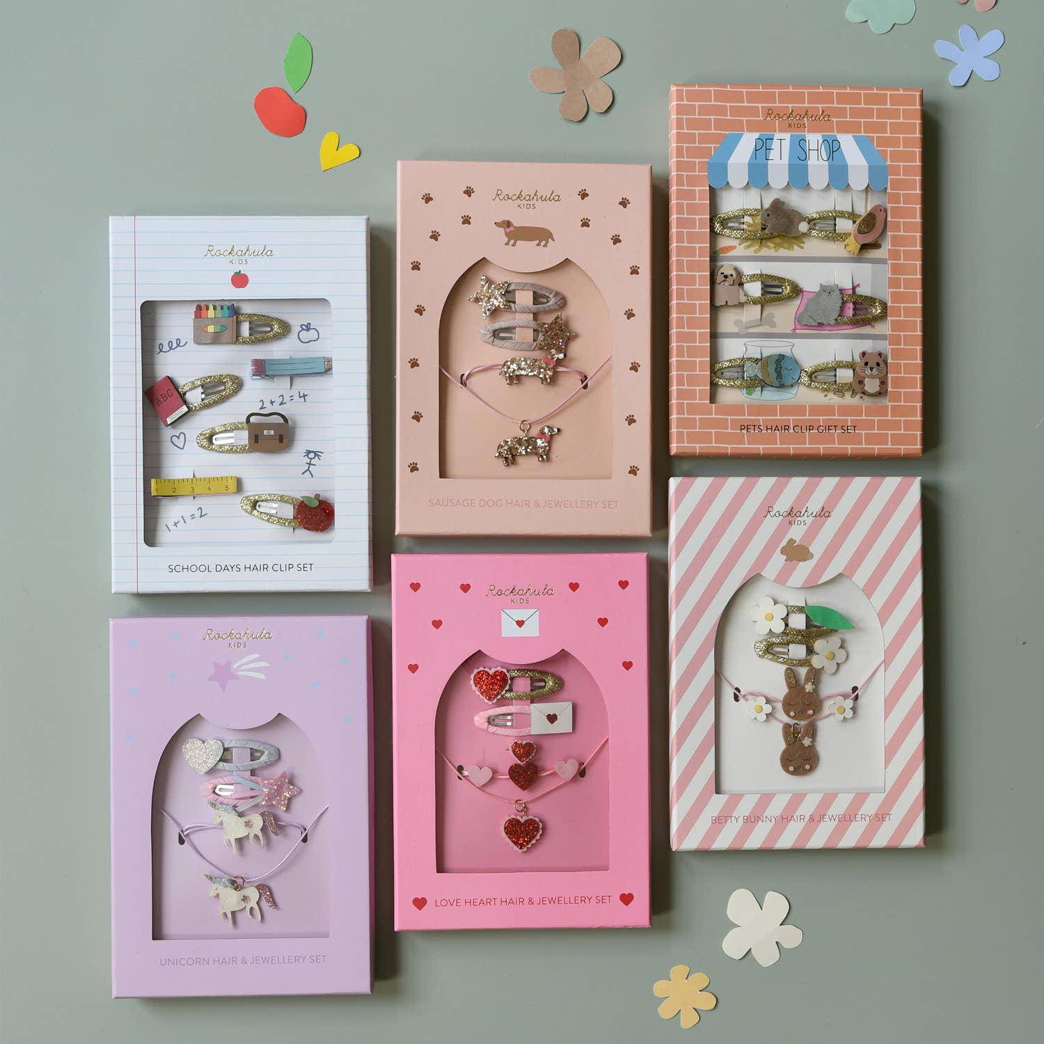 Unicorn Hair & Jewellery Set