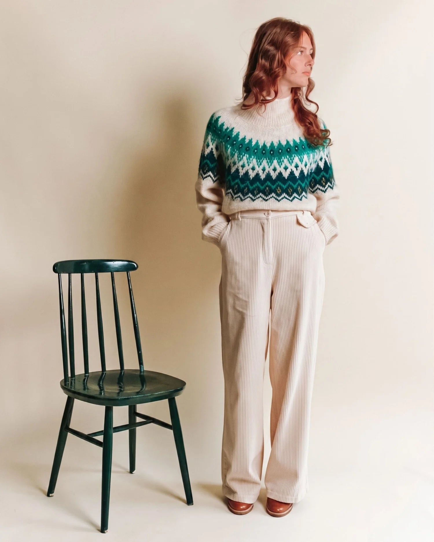 Women’s Col Montant Sweater