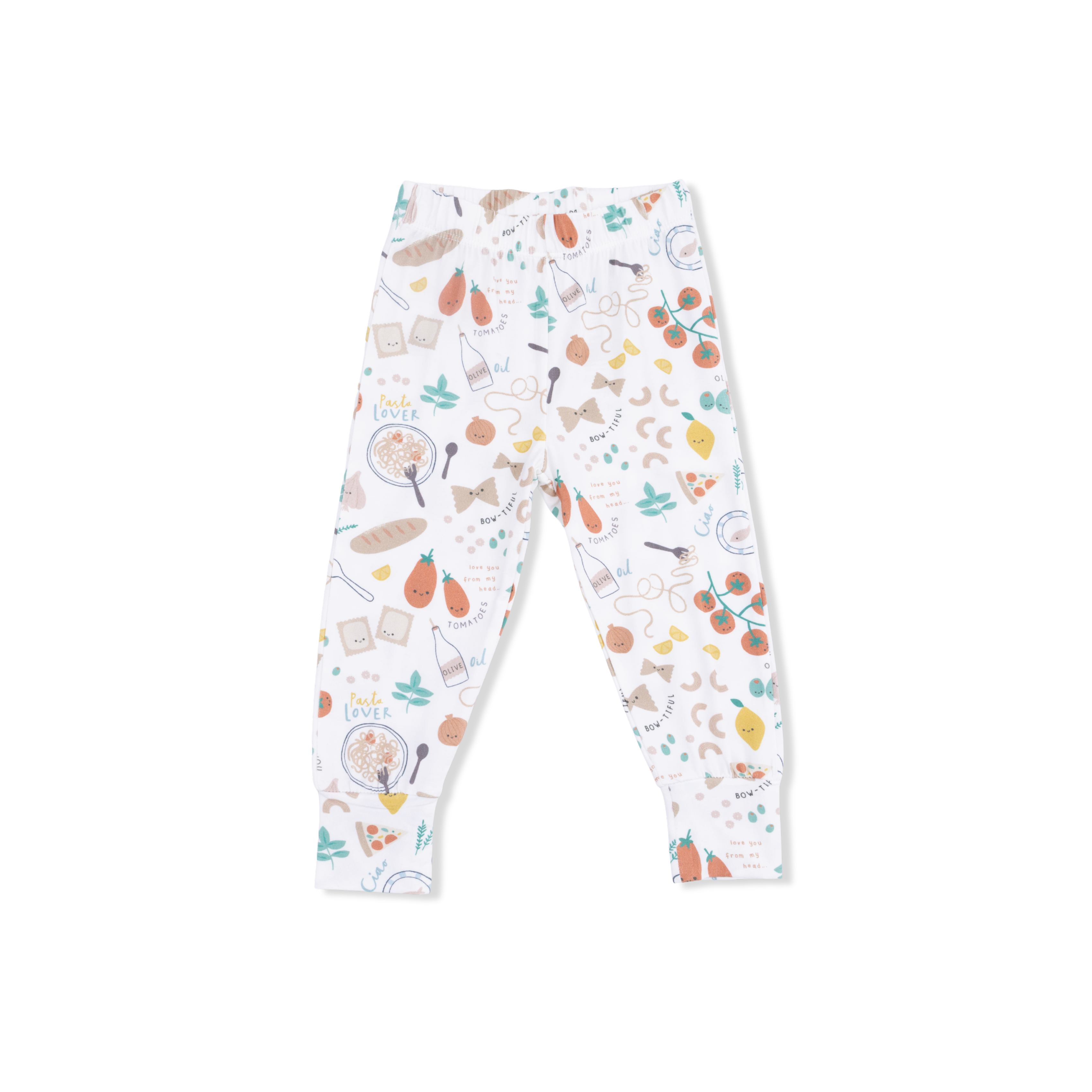 Pasta Lovers Short Sleeve Loungewear Set