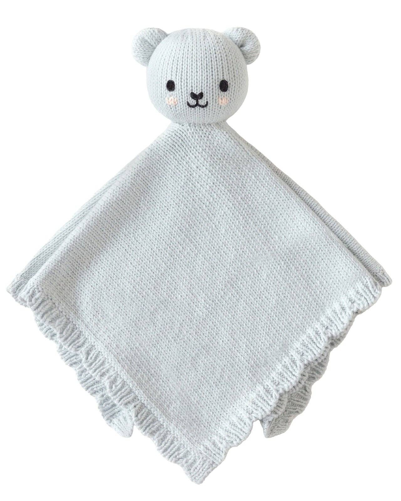 Cuddle + Kind Baby Bear Lovey (baby blue)