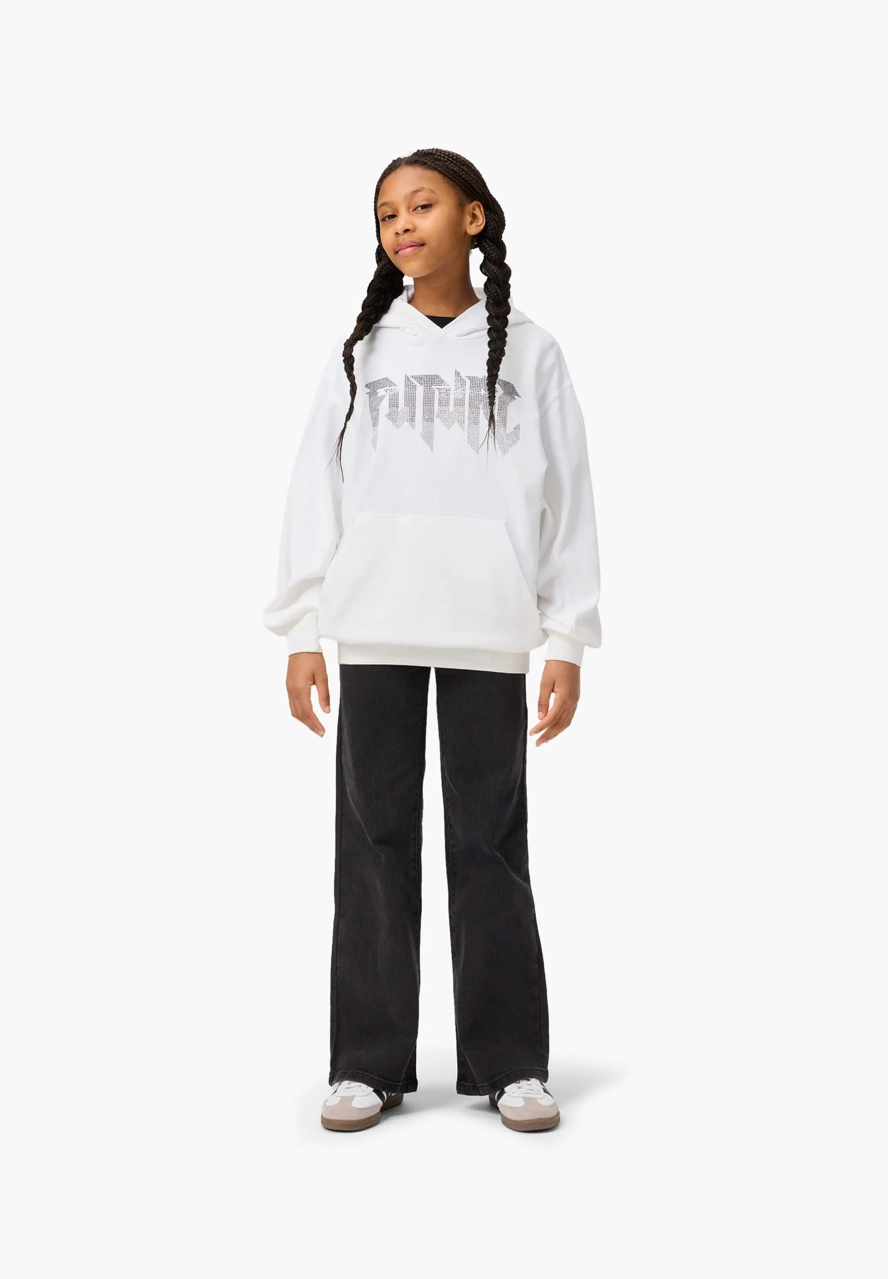 Molo Asta Worn Denim Pants - Black
