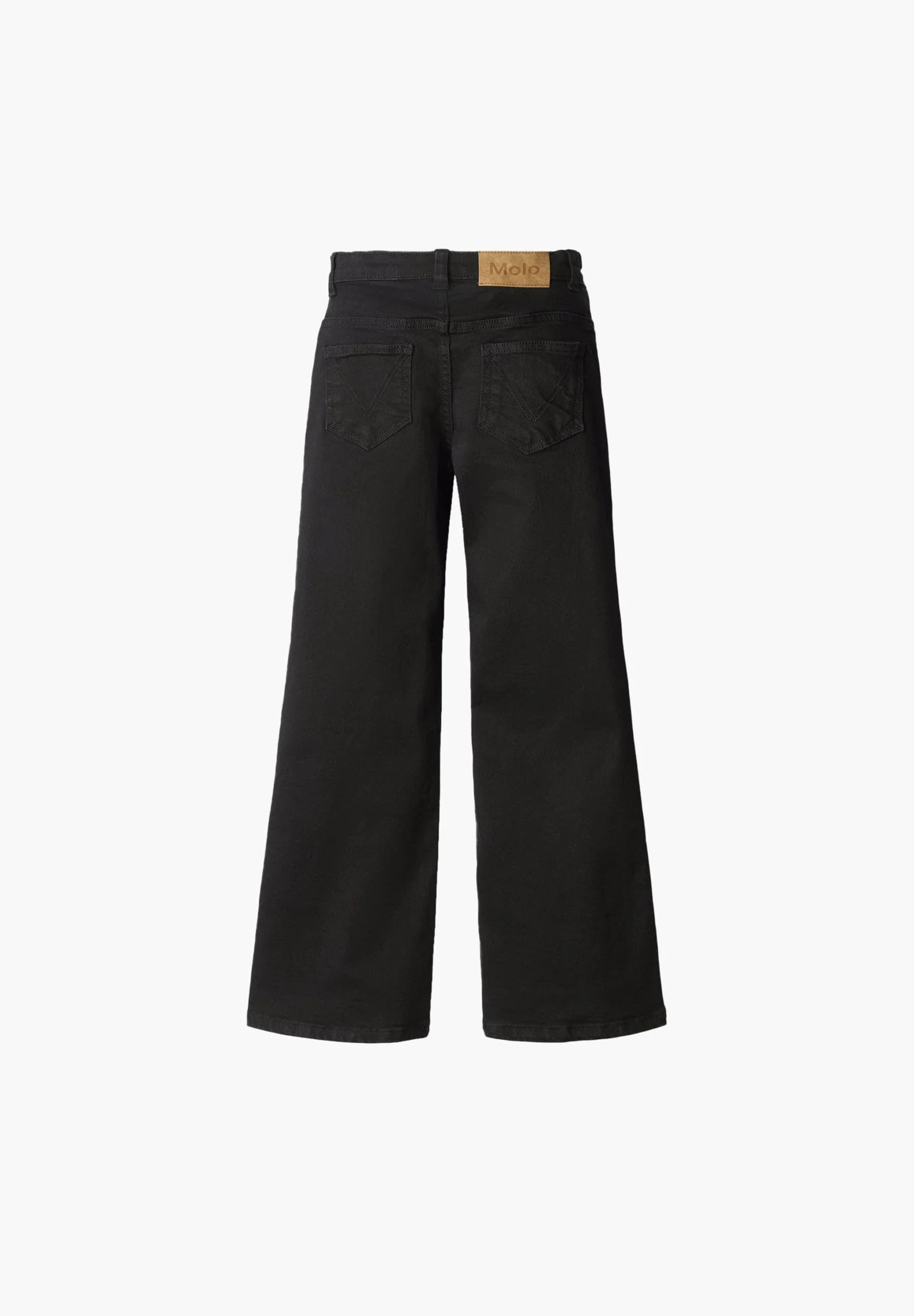 Molo Asta Worn Denim Pants - Black