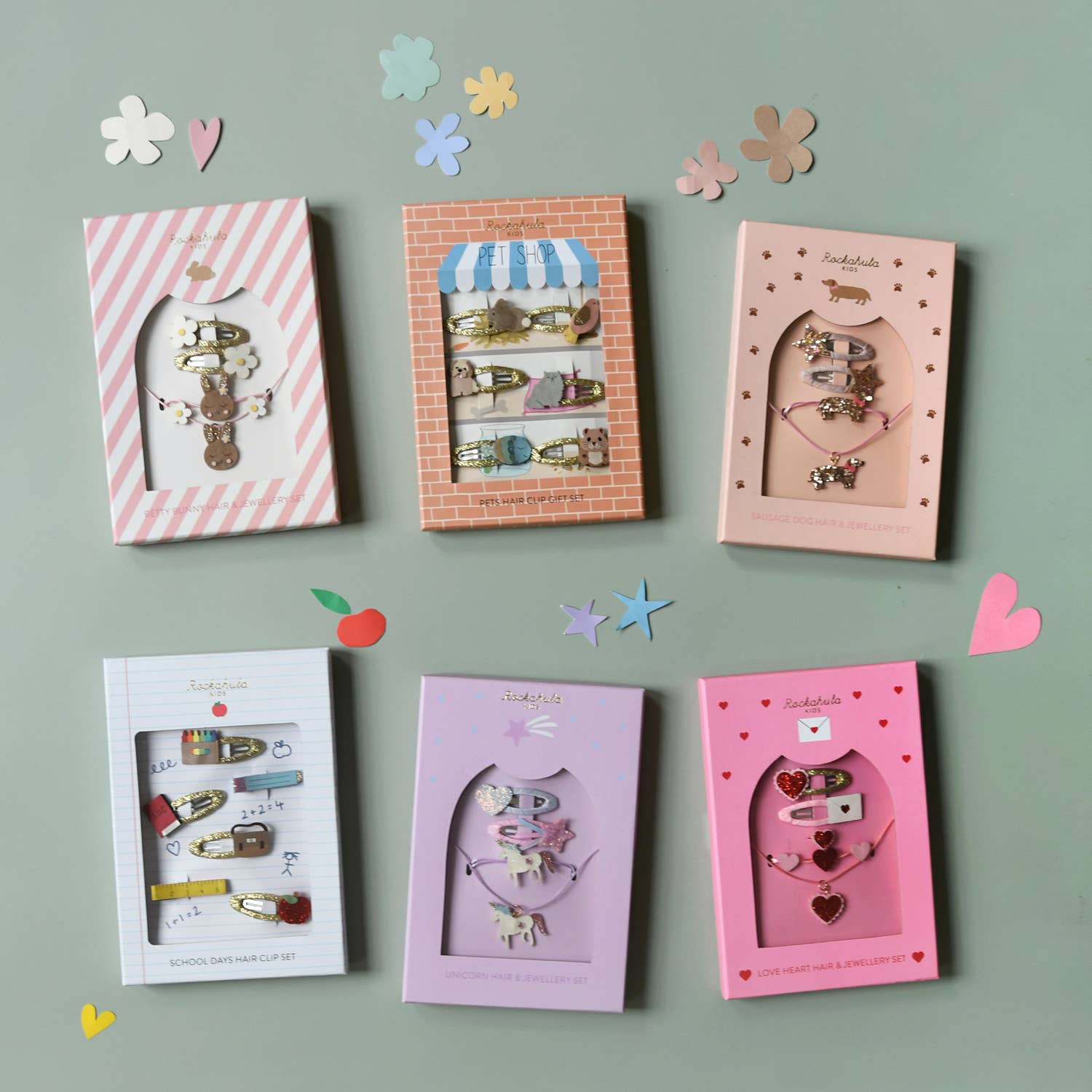 Betty Bunny Hair & Jewellery Set