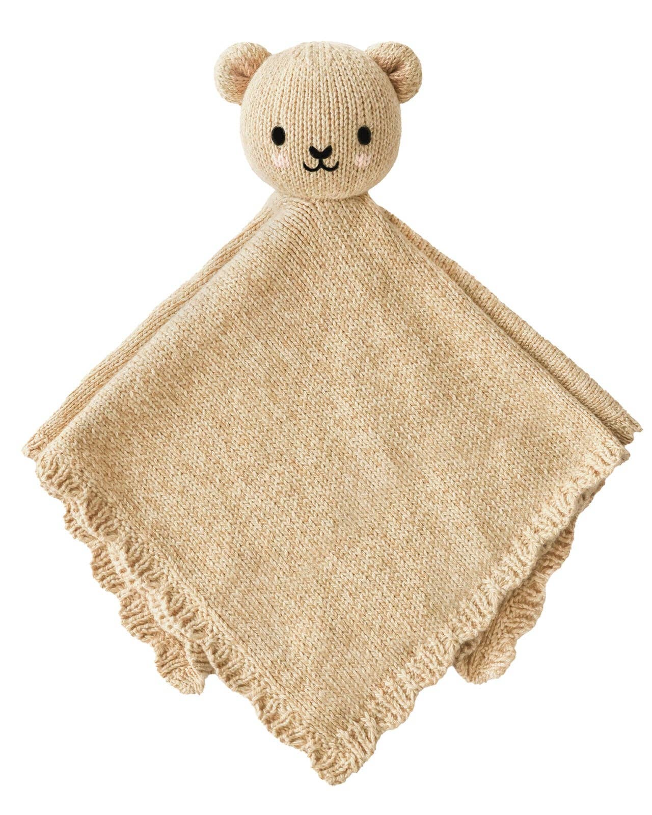 Cuddle + Kind Baby Bear Lovey (honey)