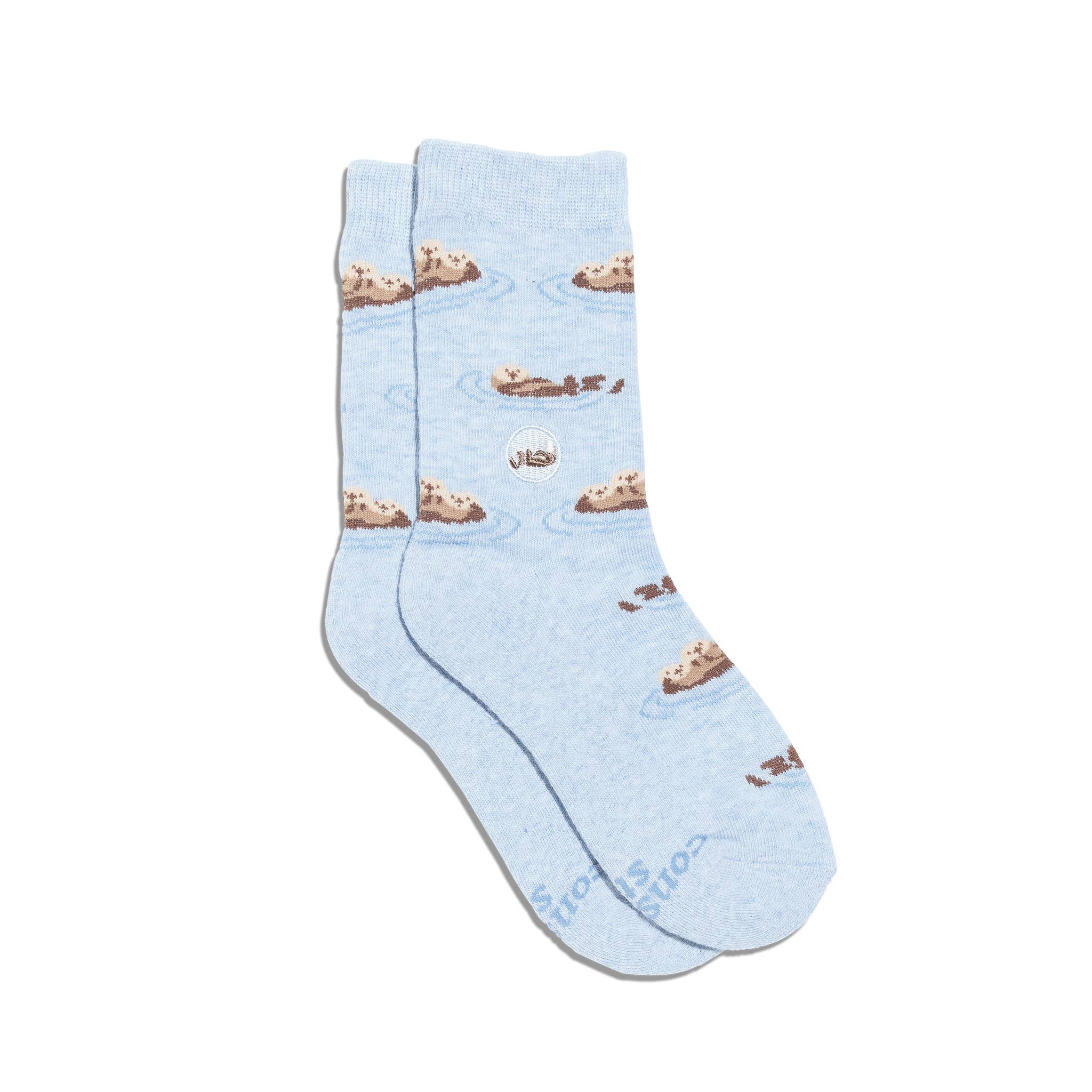 Kids Socks that Protect Sea Otters | Organic Cotton Socks
