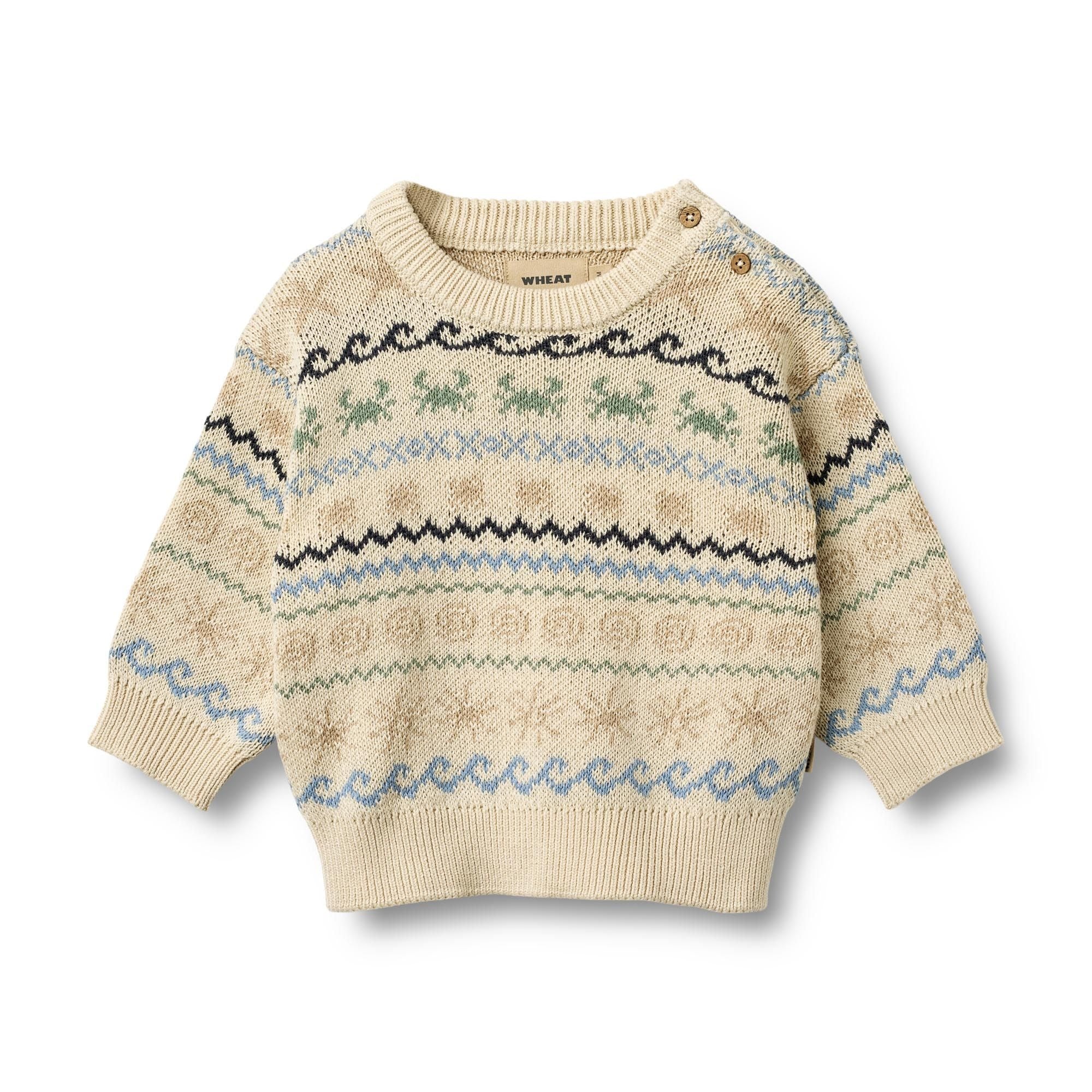 August Jacquard Pullover