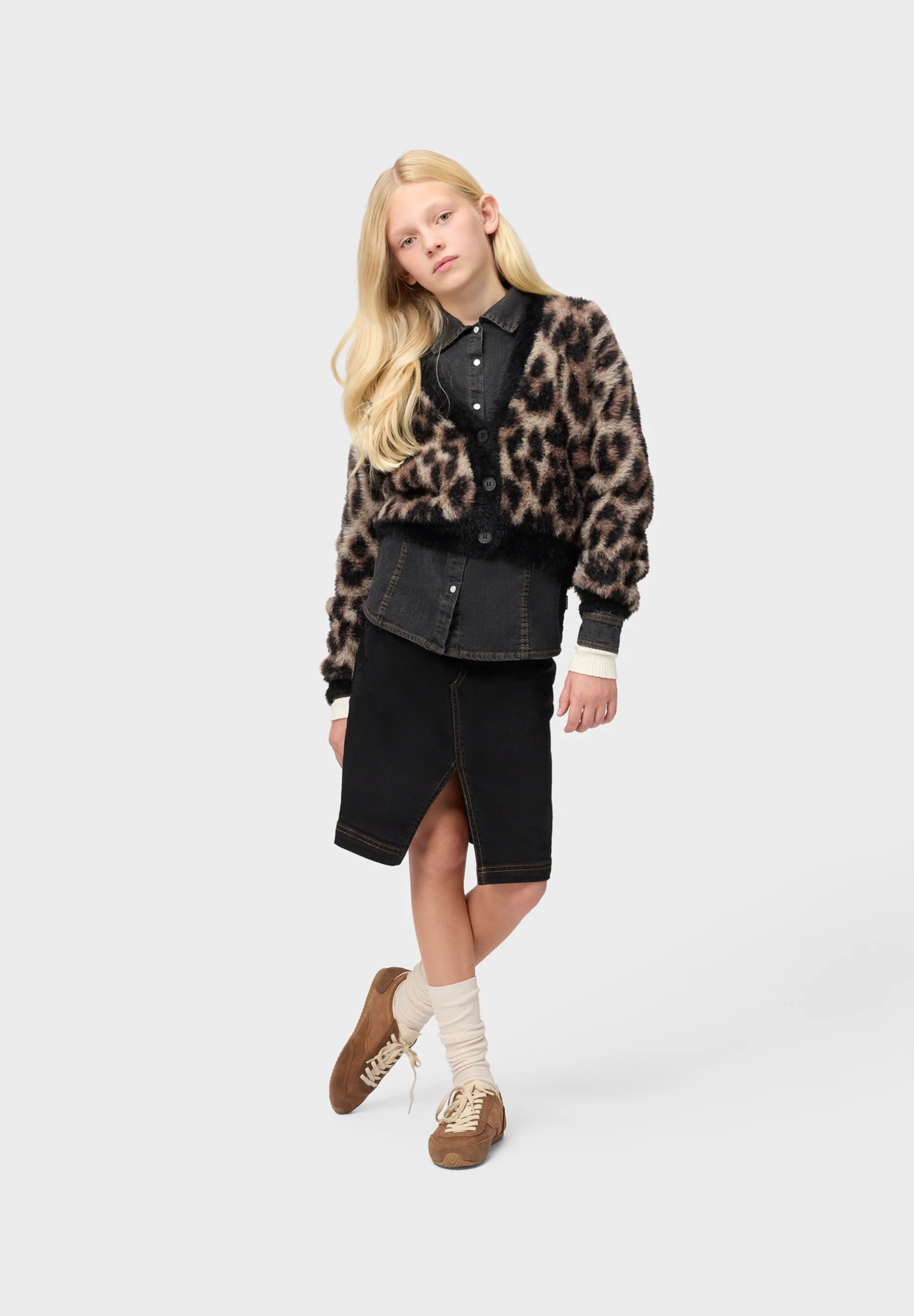 Gilly Sweater - Brushed Leo