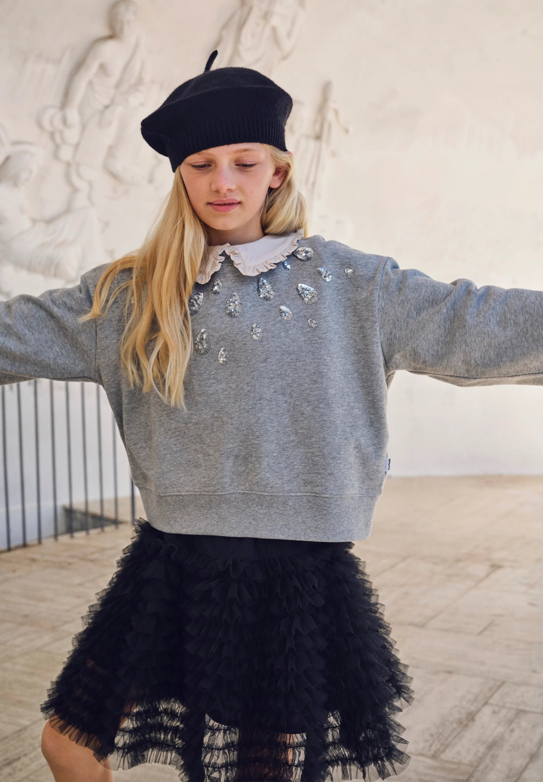 Miki Sweater - Grey Melange