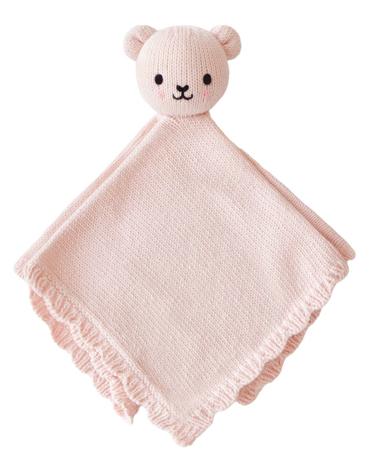 Cuddle + Kind Baby Bear Lovey (blush)