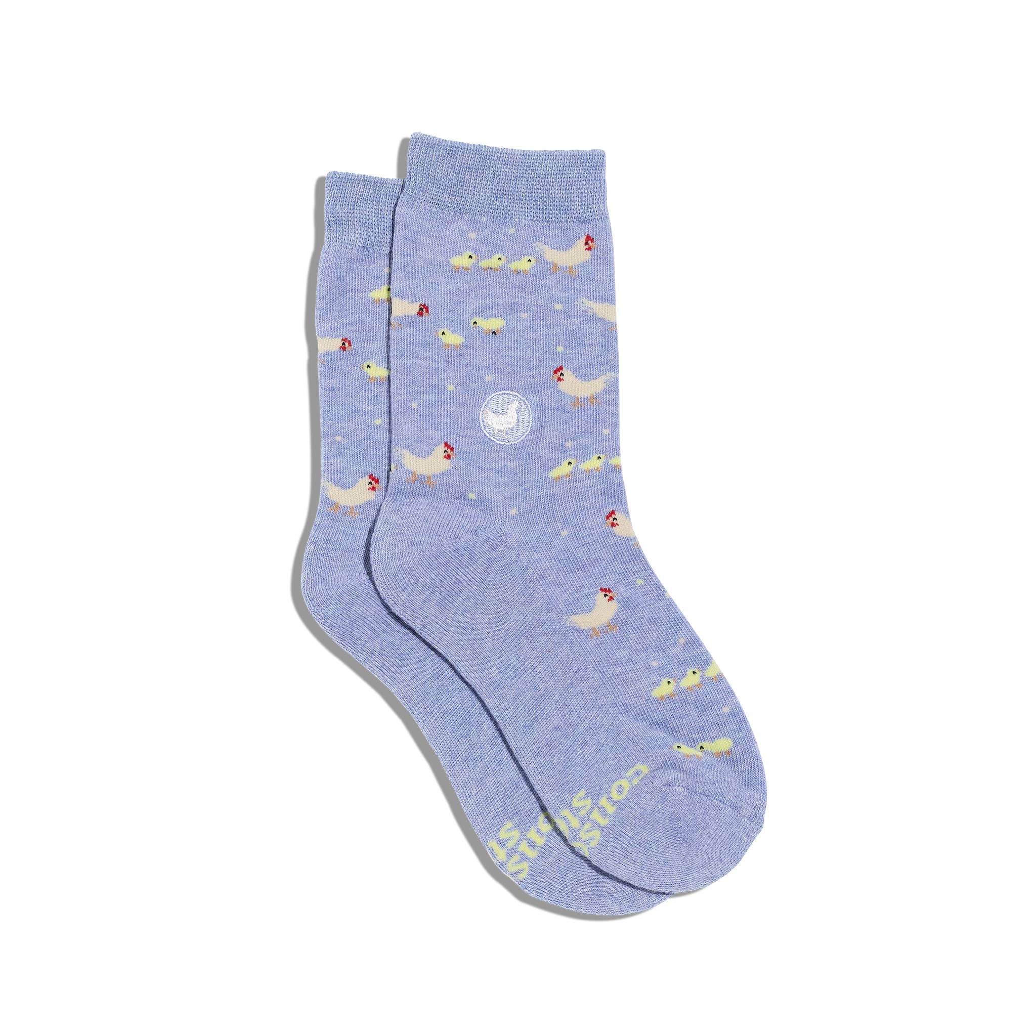 Kids Socks that Save Chickens | Organic Cotton Kids Socks