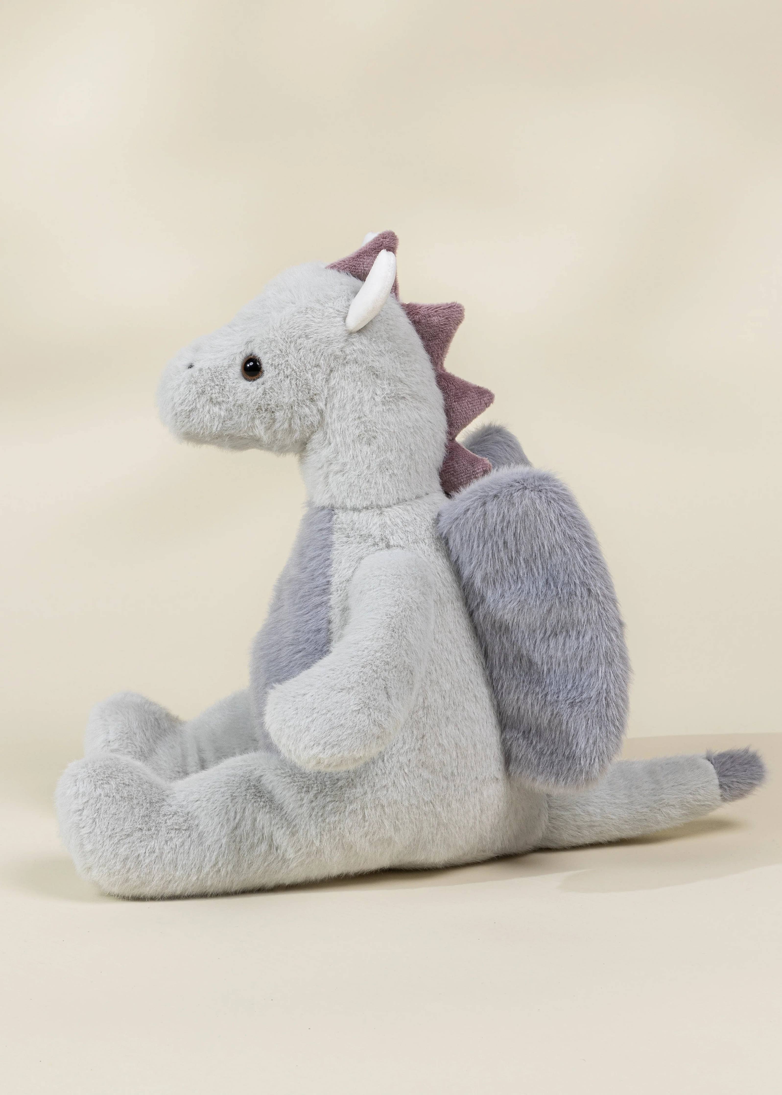Dino Plush Toy - Grey Dragon