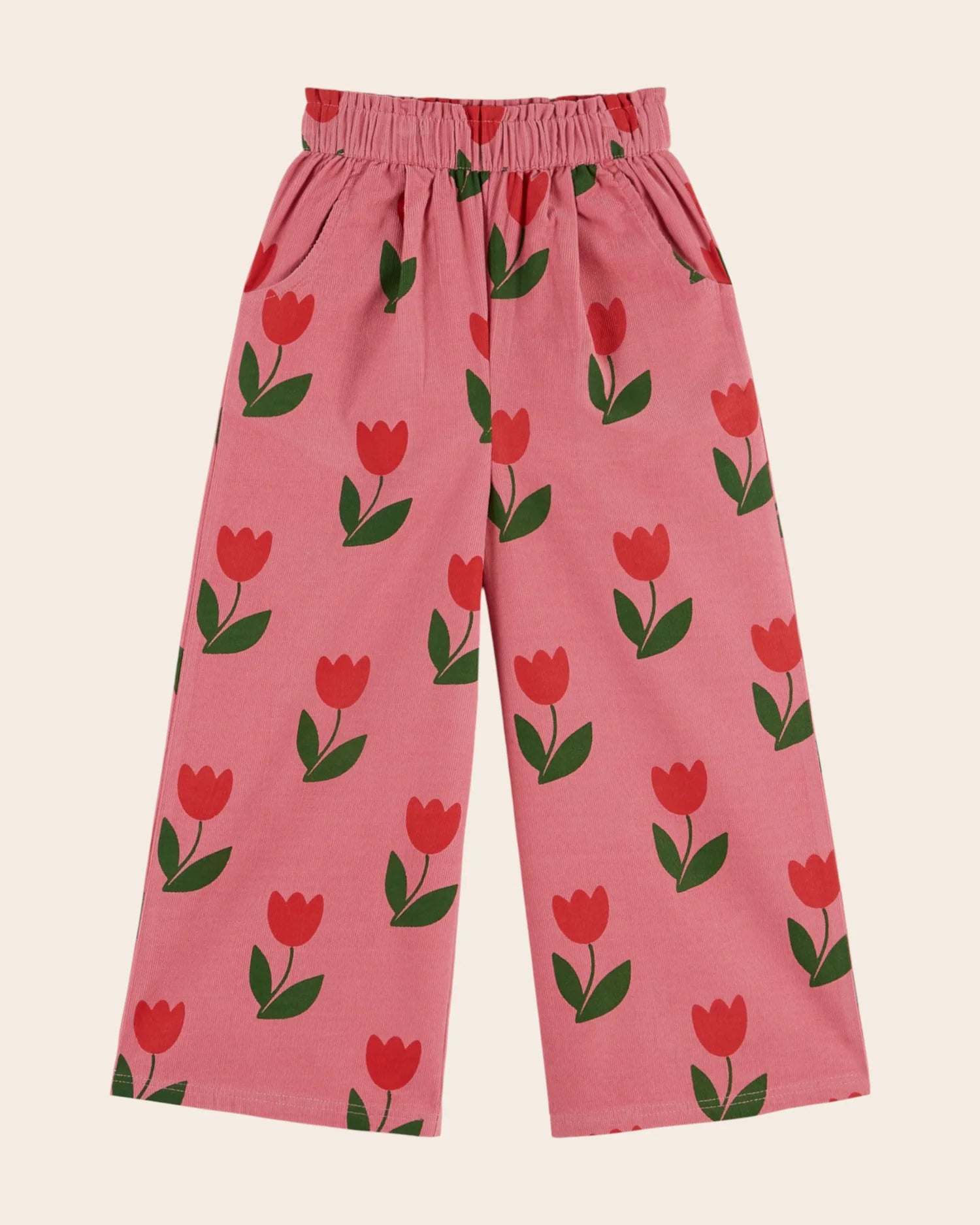Velour Trousers - Grand Tulips