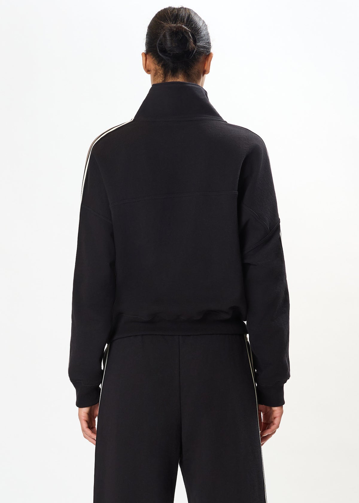 GOLDIE FRENCH TERRY OVERSIZED HALF ZIP