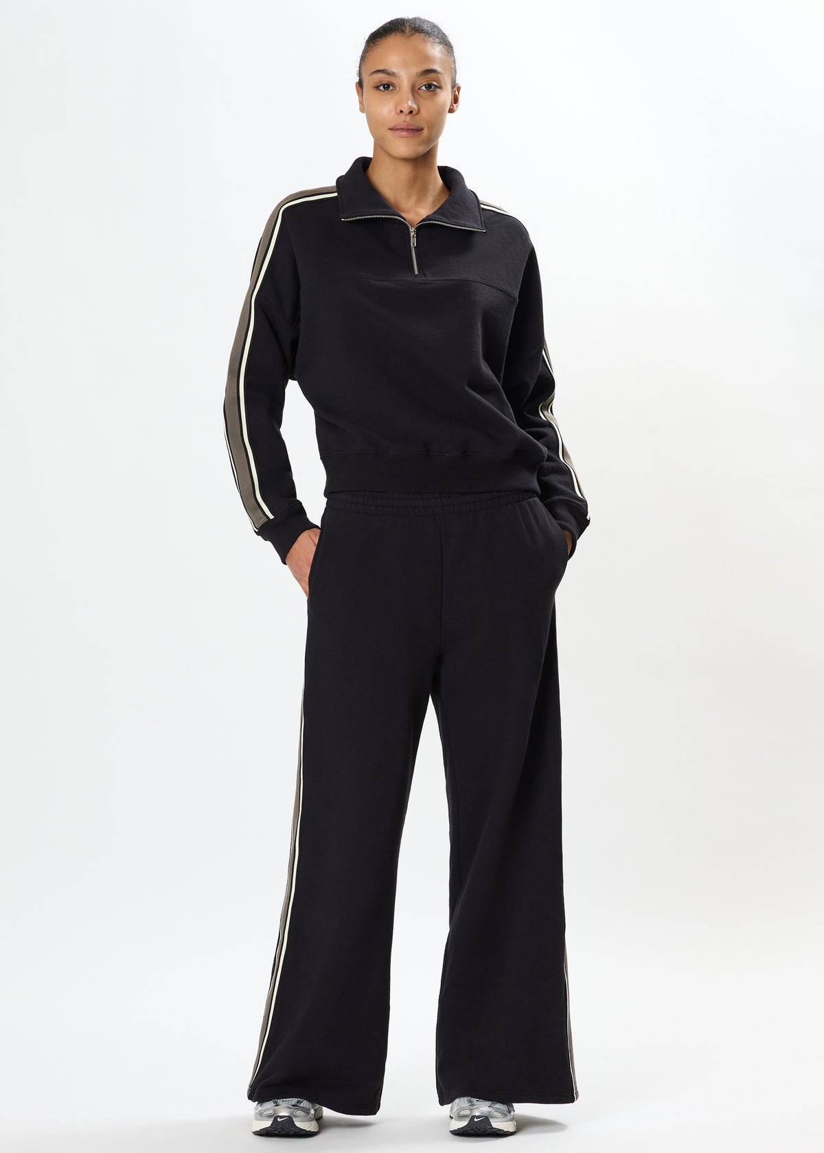 DALLAS FRENCH TERRY WIDE LEG SWEATPANT