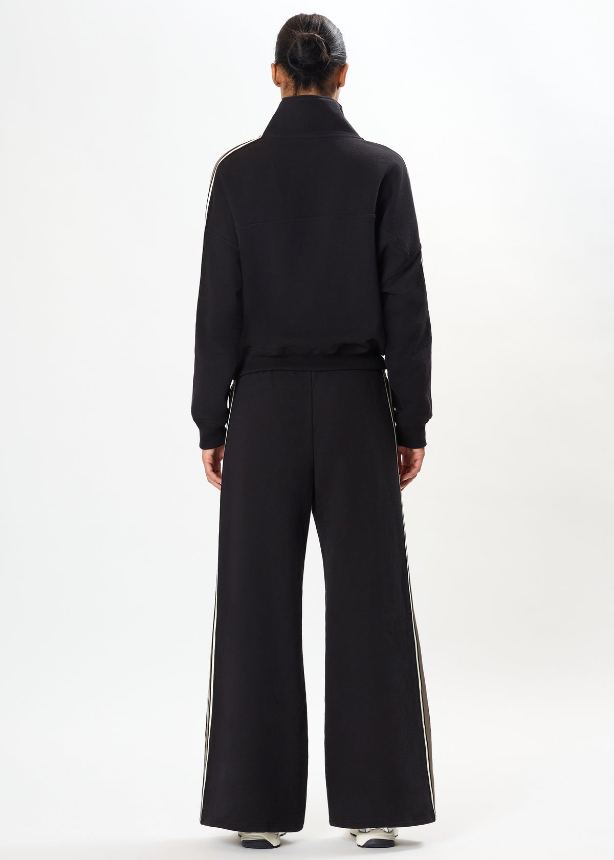 GOLDIE FRENCH TERRY OVERSIZED HALF ZIP