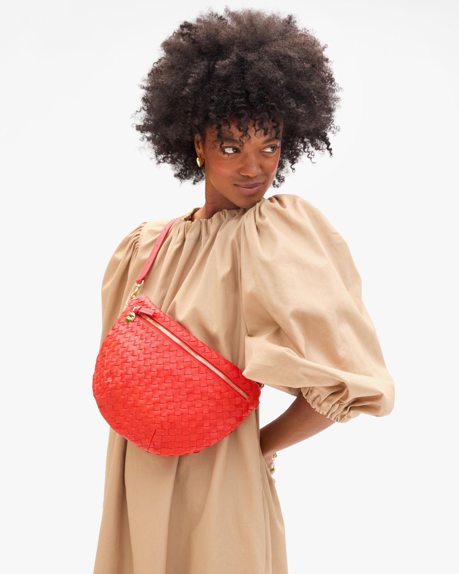 GRANDE FANNY - MEDIUM WOVEN DIAGONAL