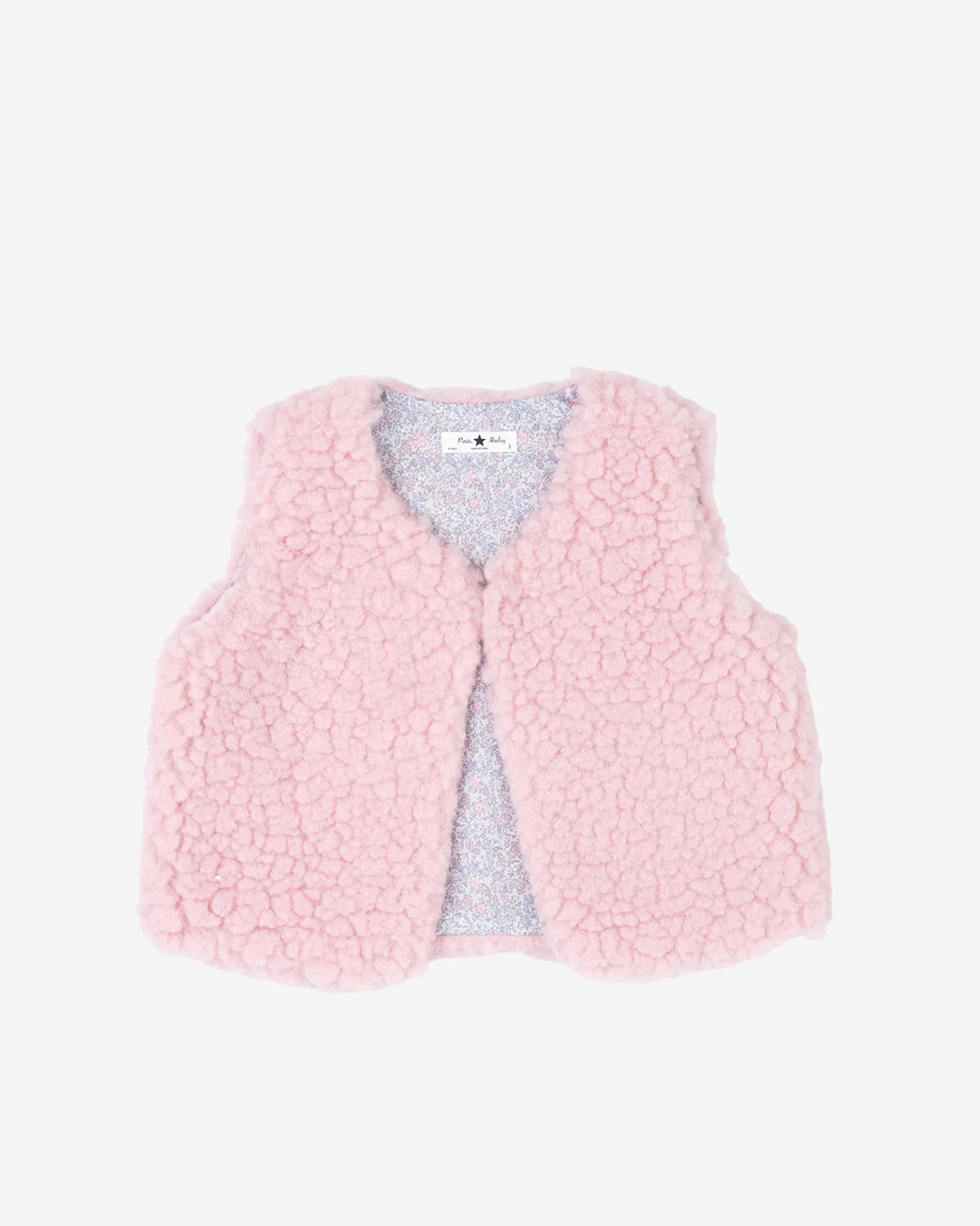 Nari Flower Teddy Vest