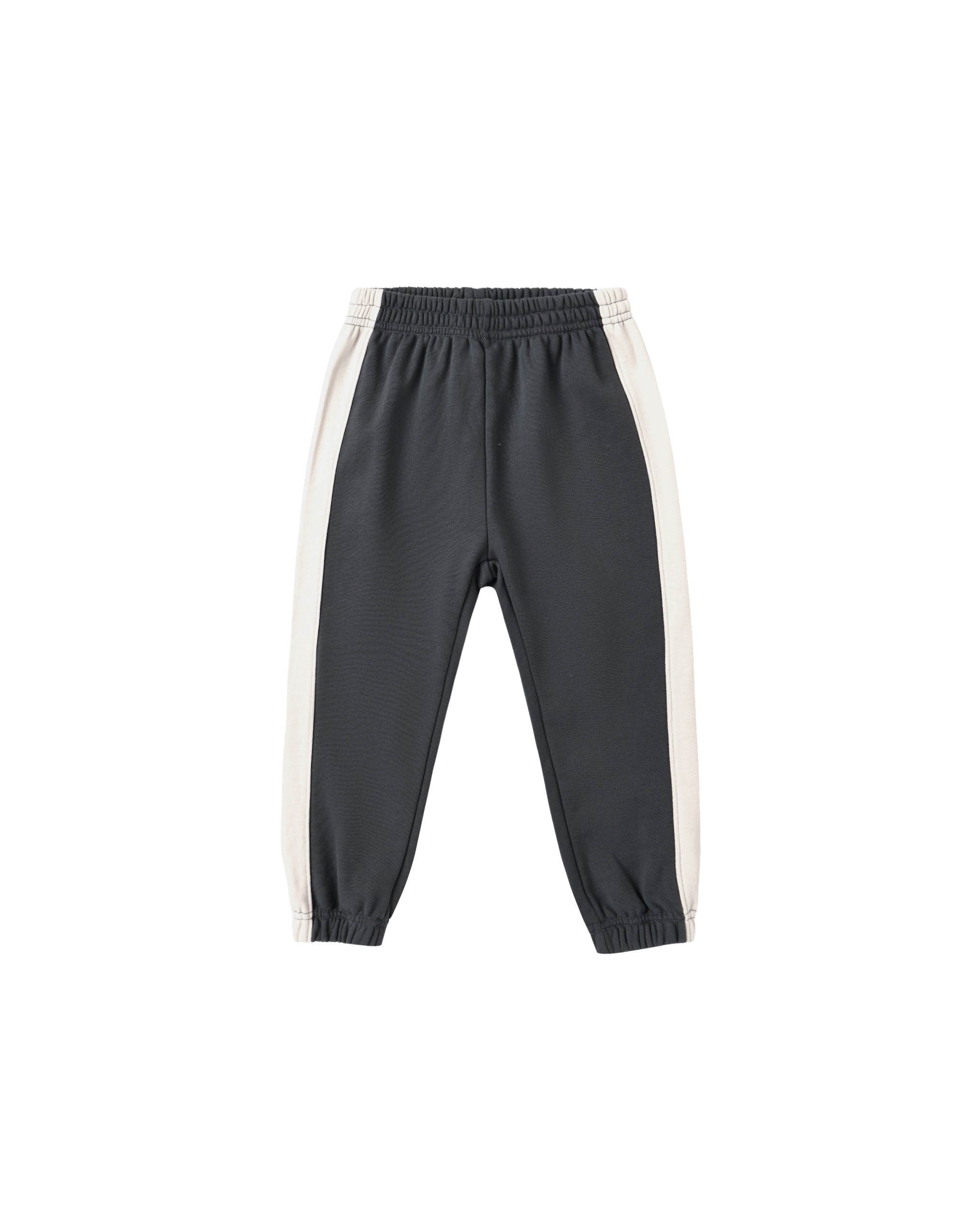 Paneled Sweatpant- Midnight