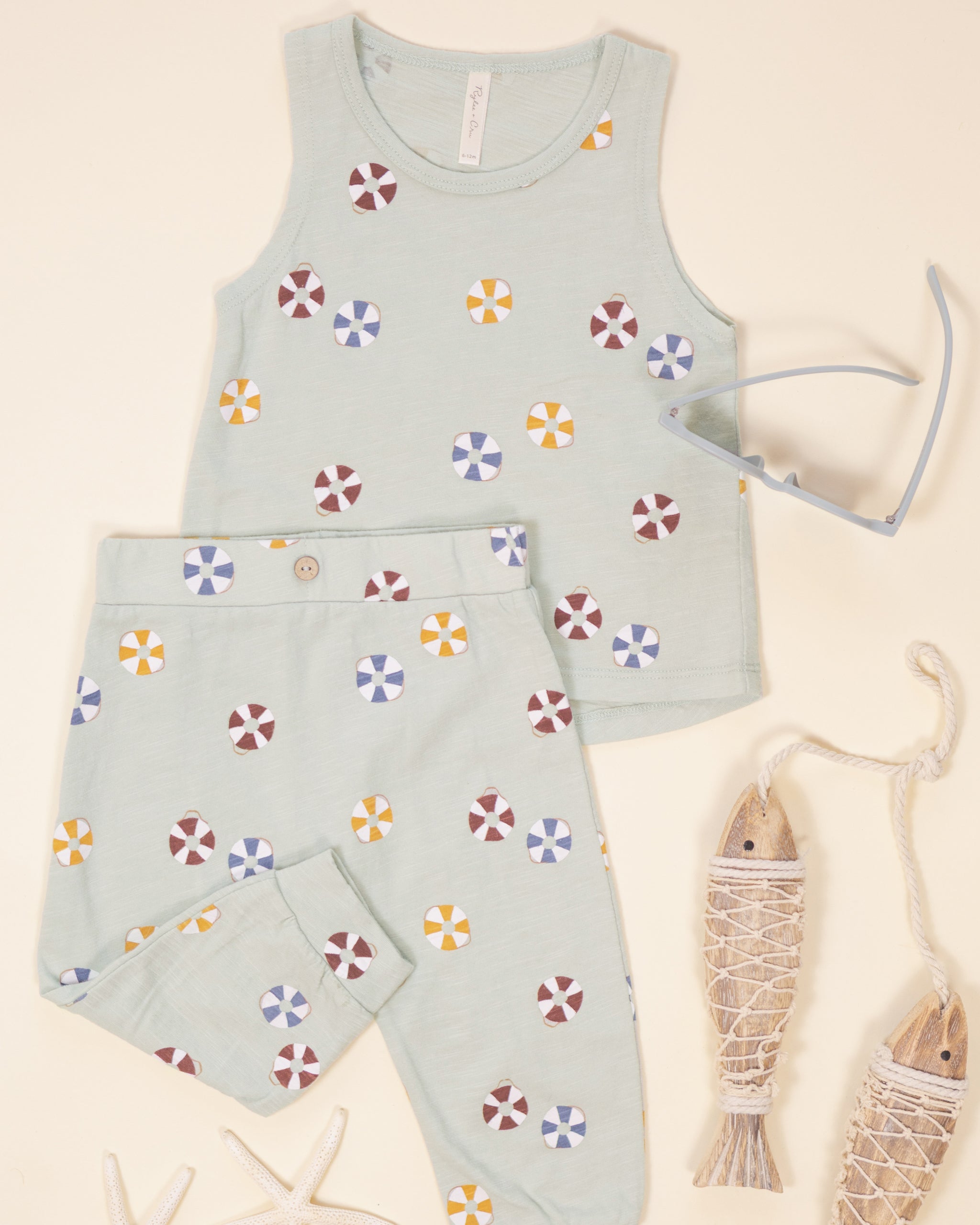 Tank + Slouch Pant Set - Floatie