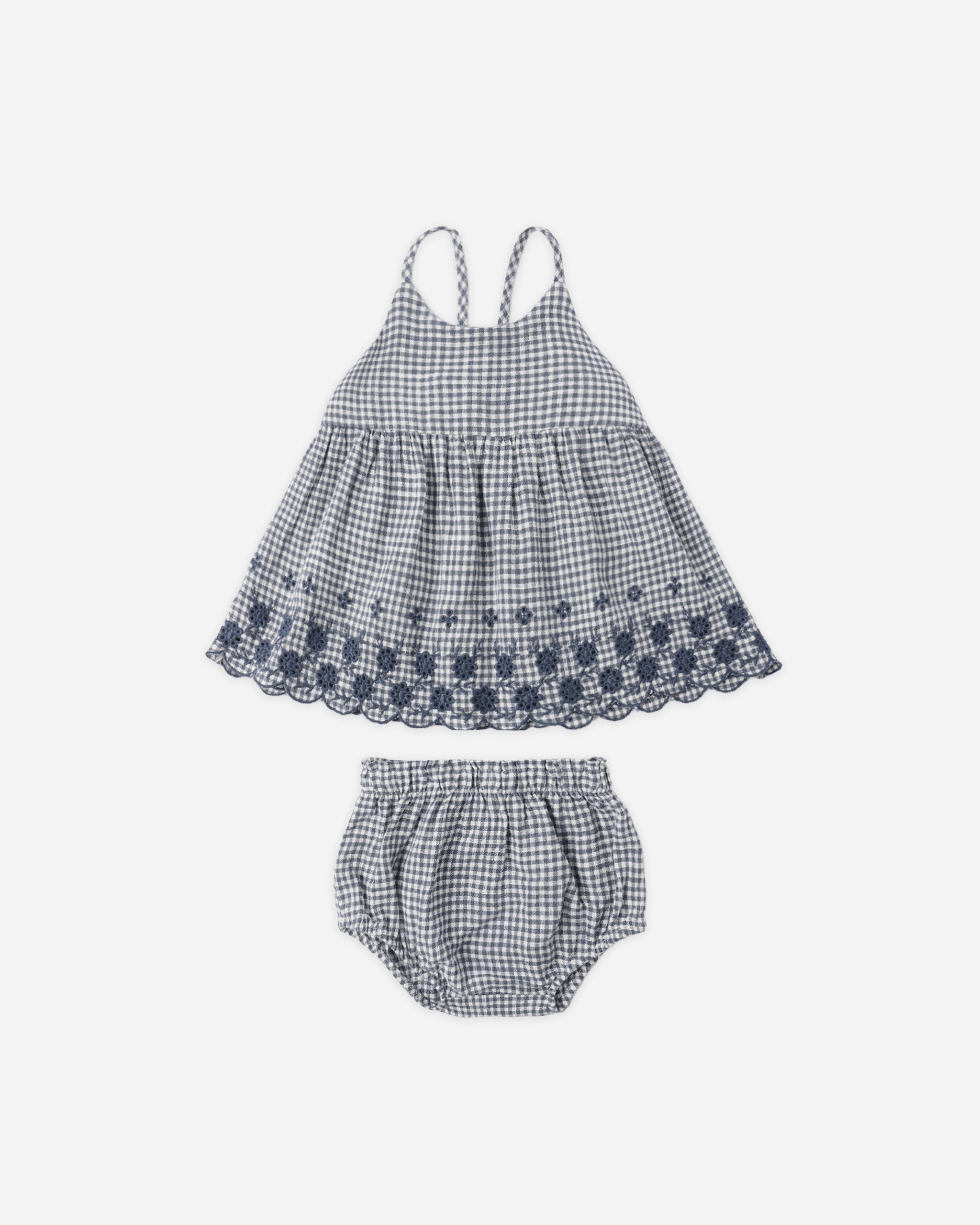 Zenni Set - Marine Gingham