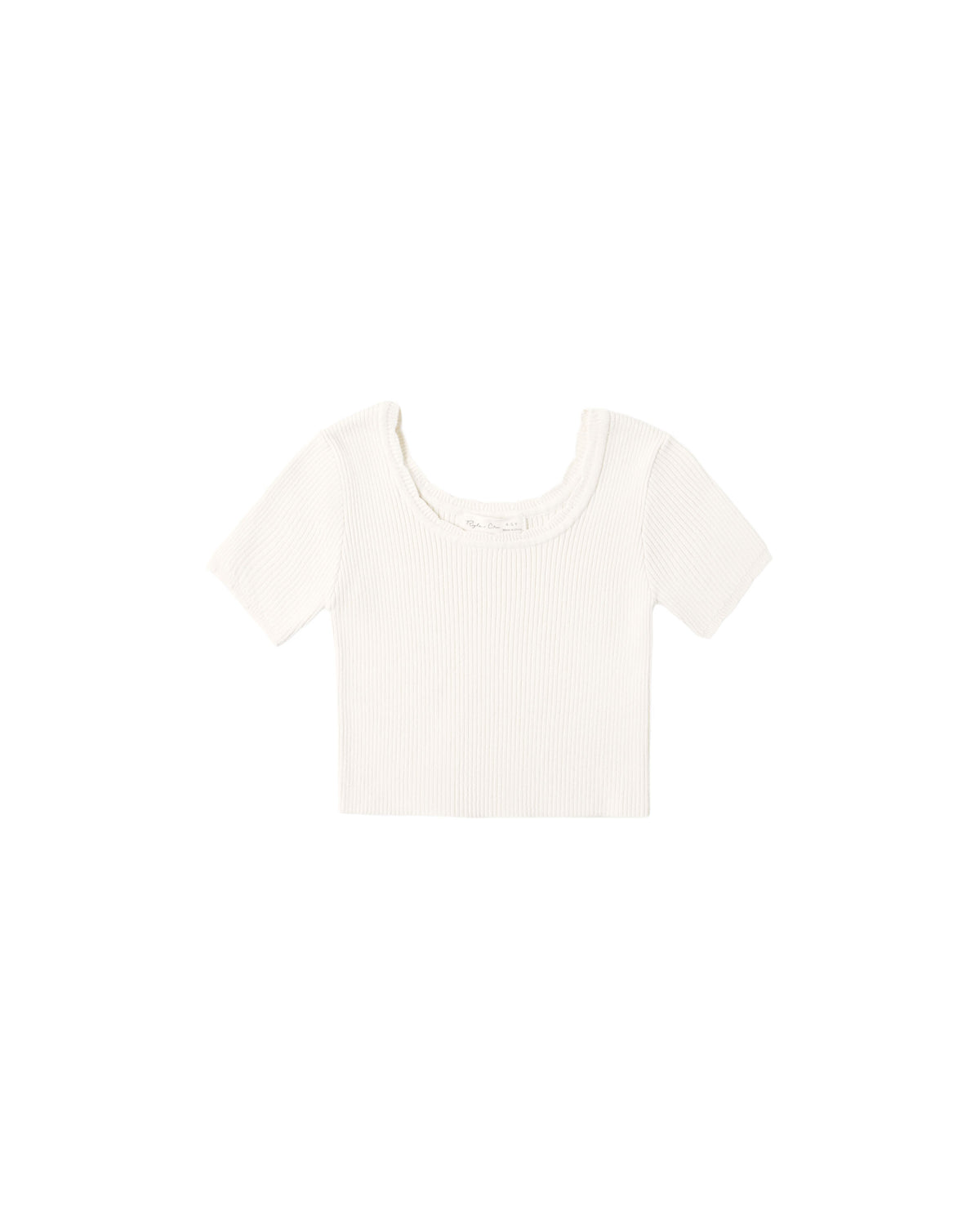 Scallop Tee - Natural