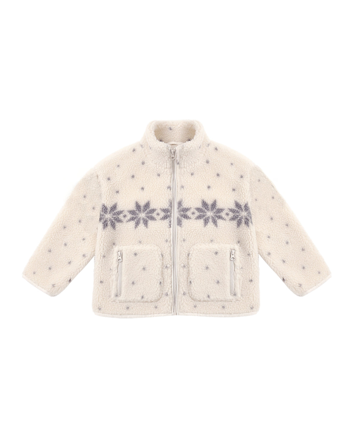 Felix Jacket Natural Fairisle