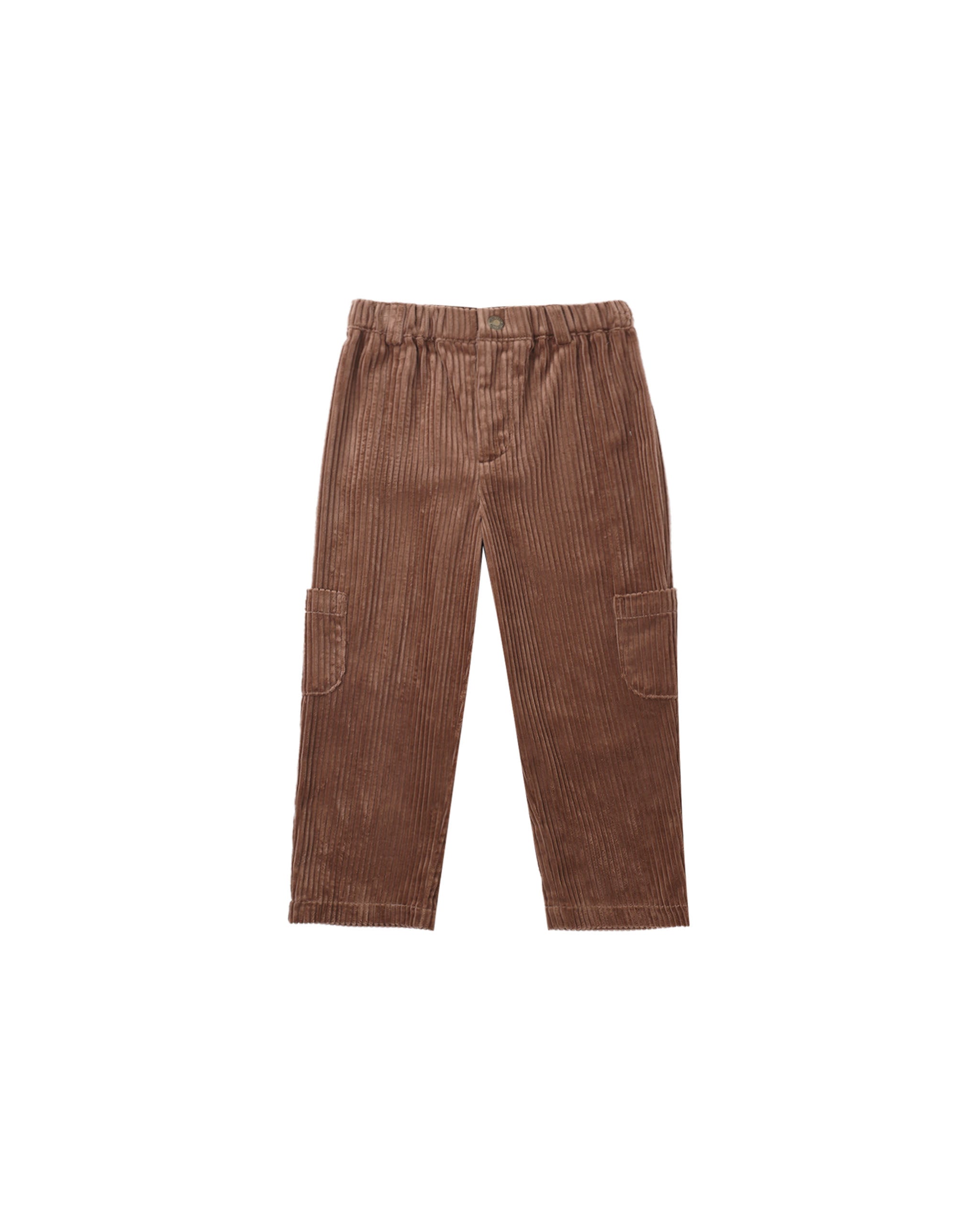 Relaxed Cargo Pant- Mulberry