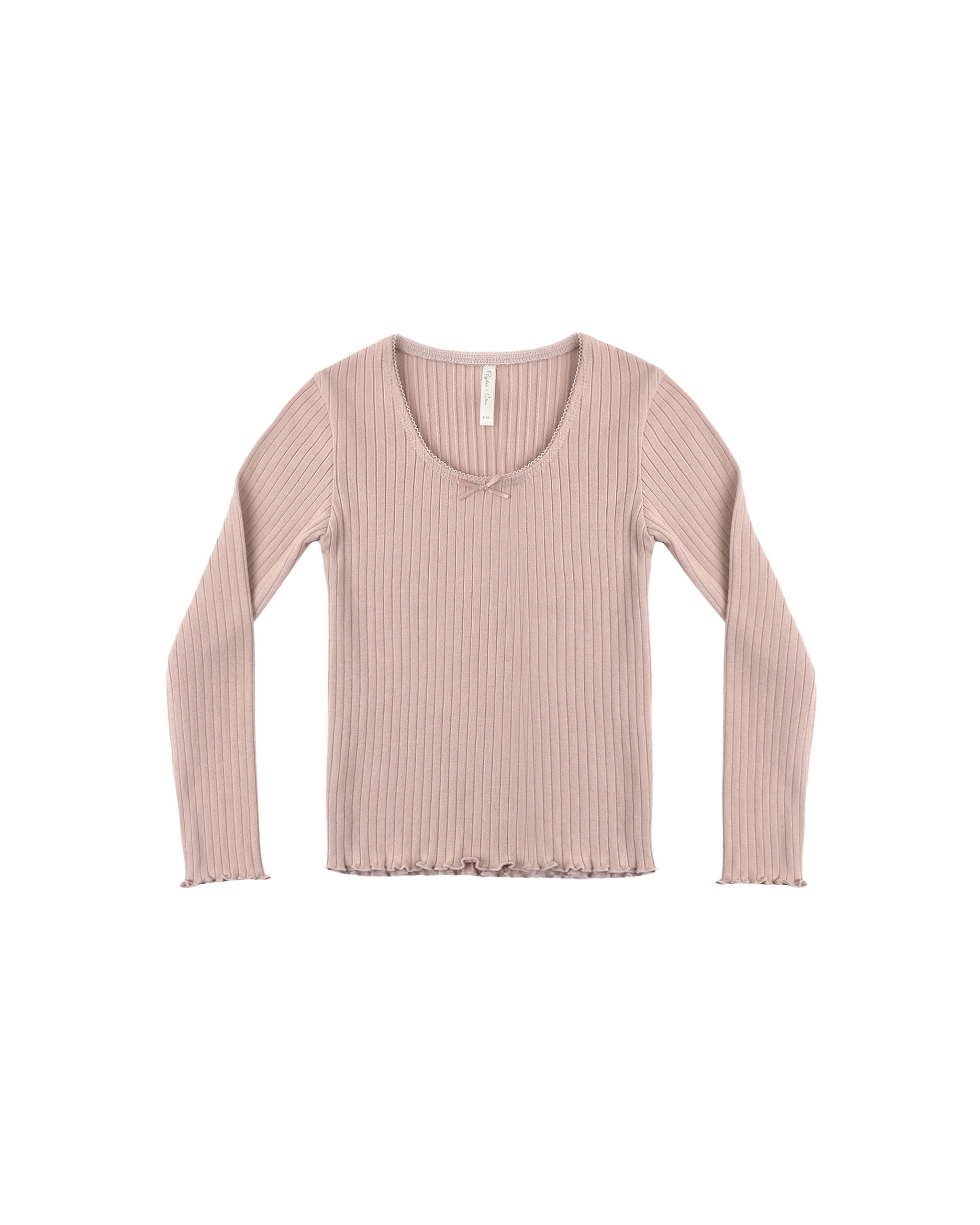 Ribbed L/S Top