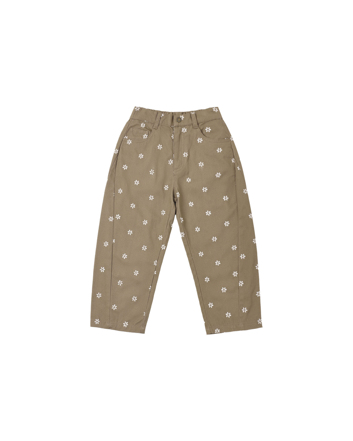 Barrel Pant Embroidered Daisy
