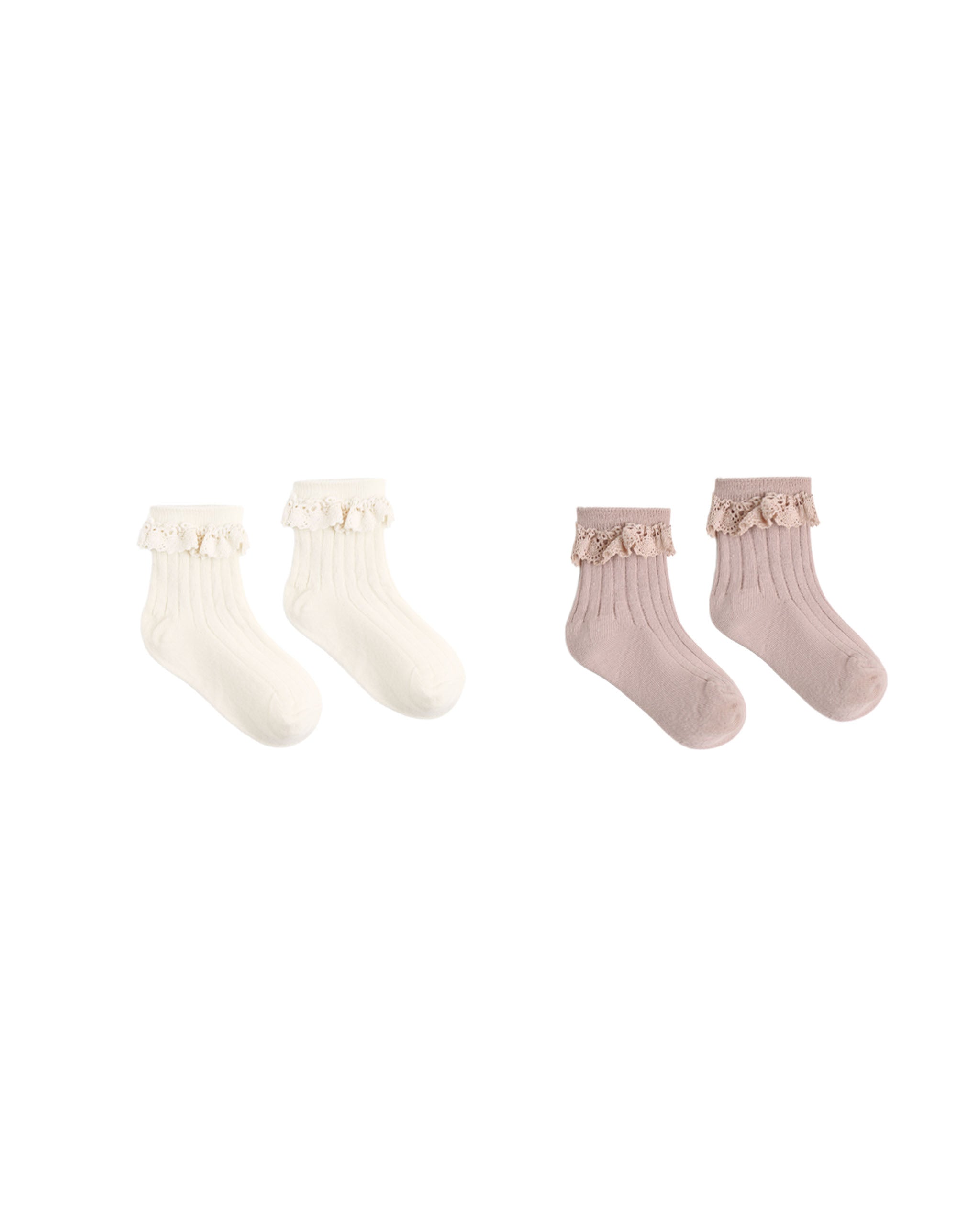 Lace Trim Socks