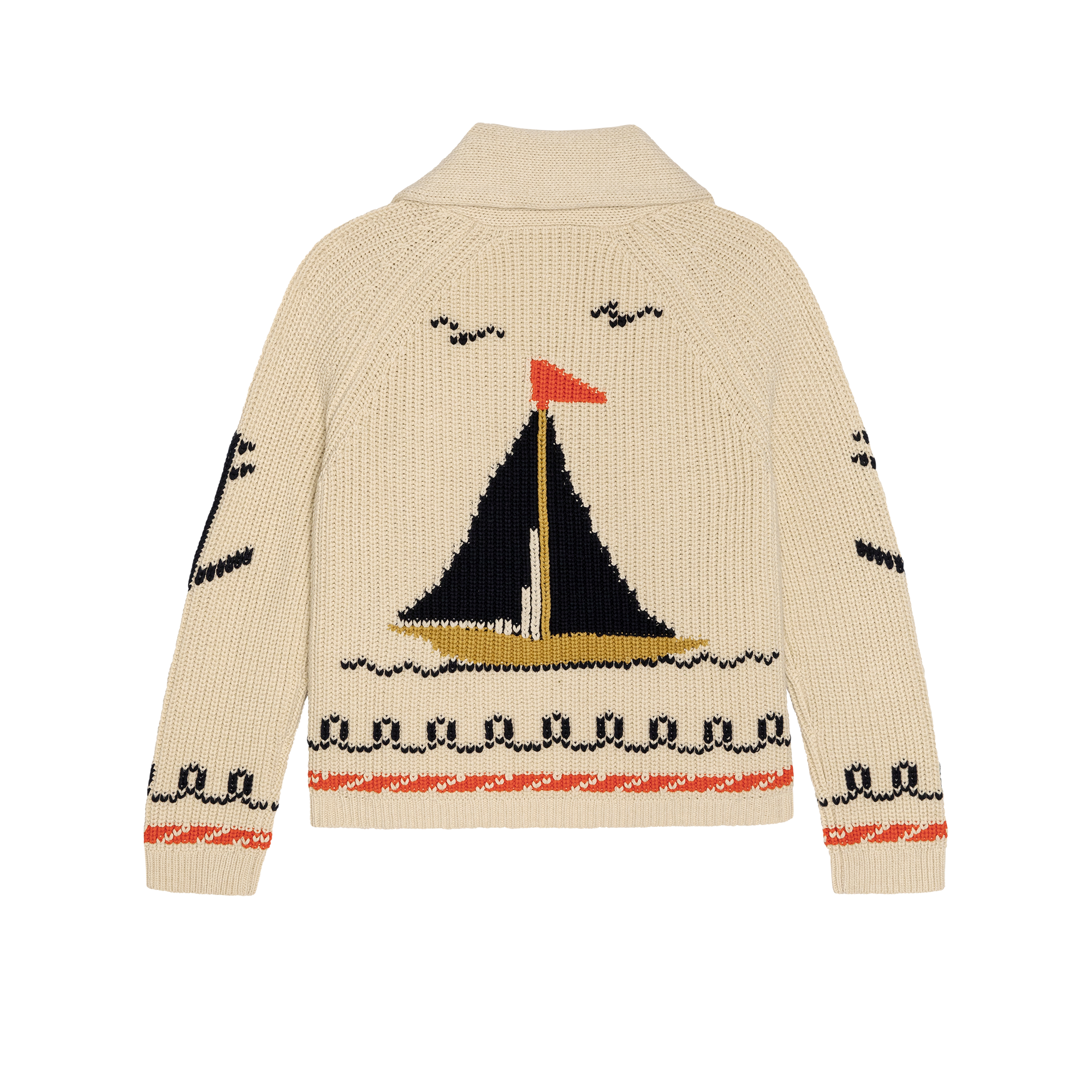 THE SAILBOAT LODGE CARDIGAN