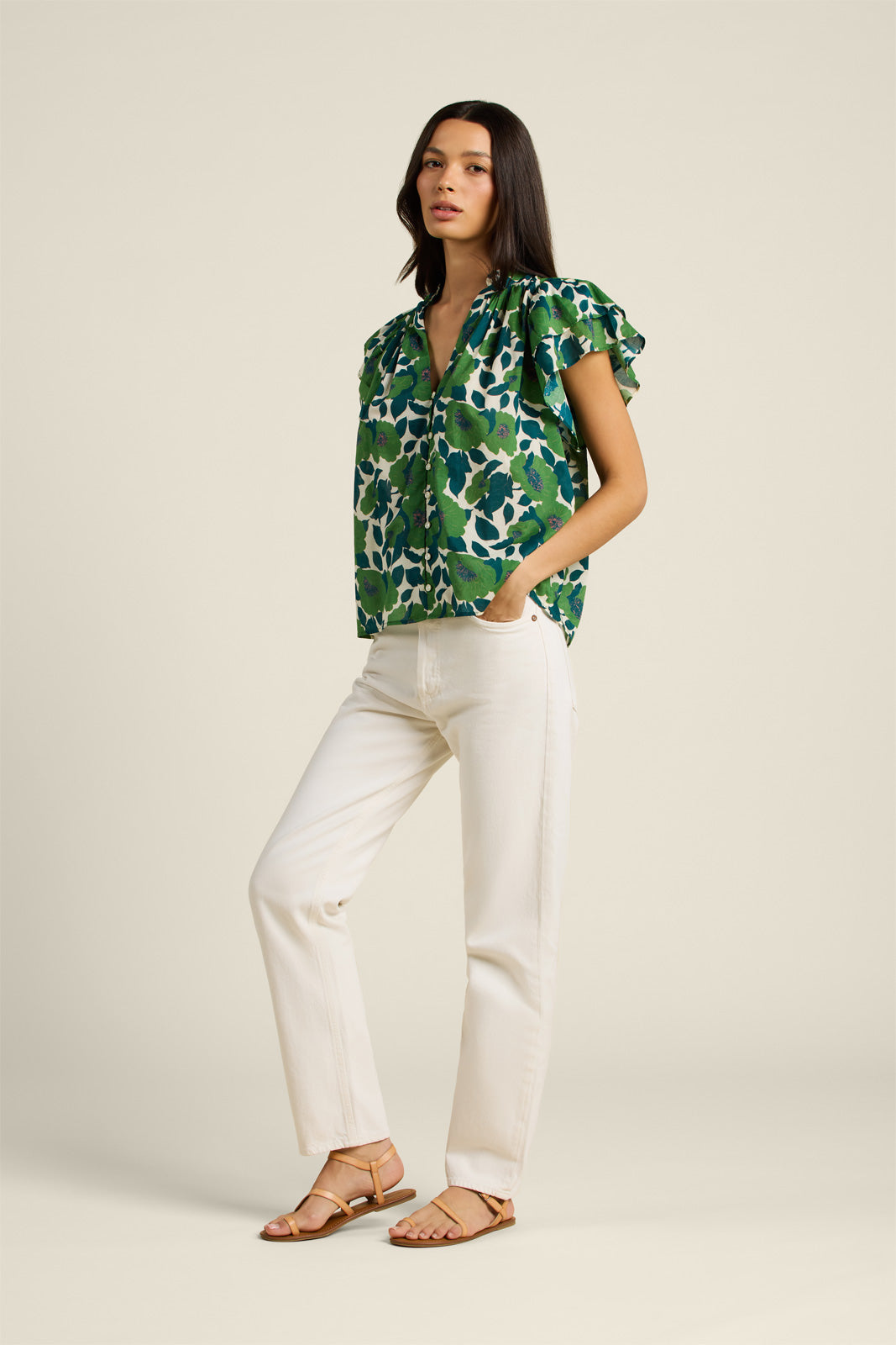 Violette Blouse Vega Floral