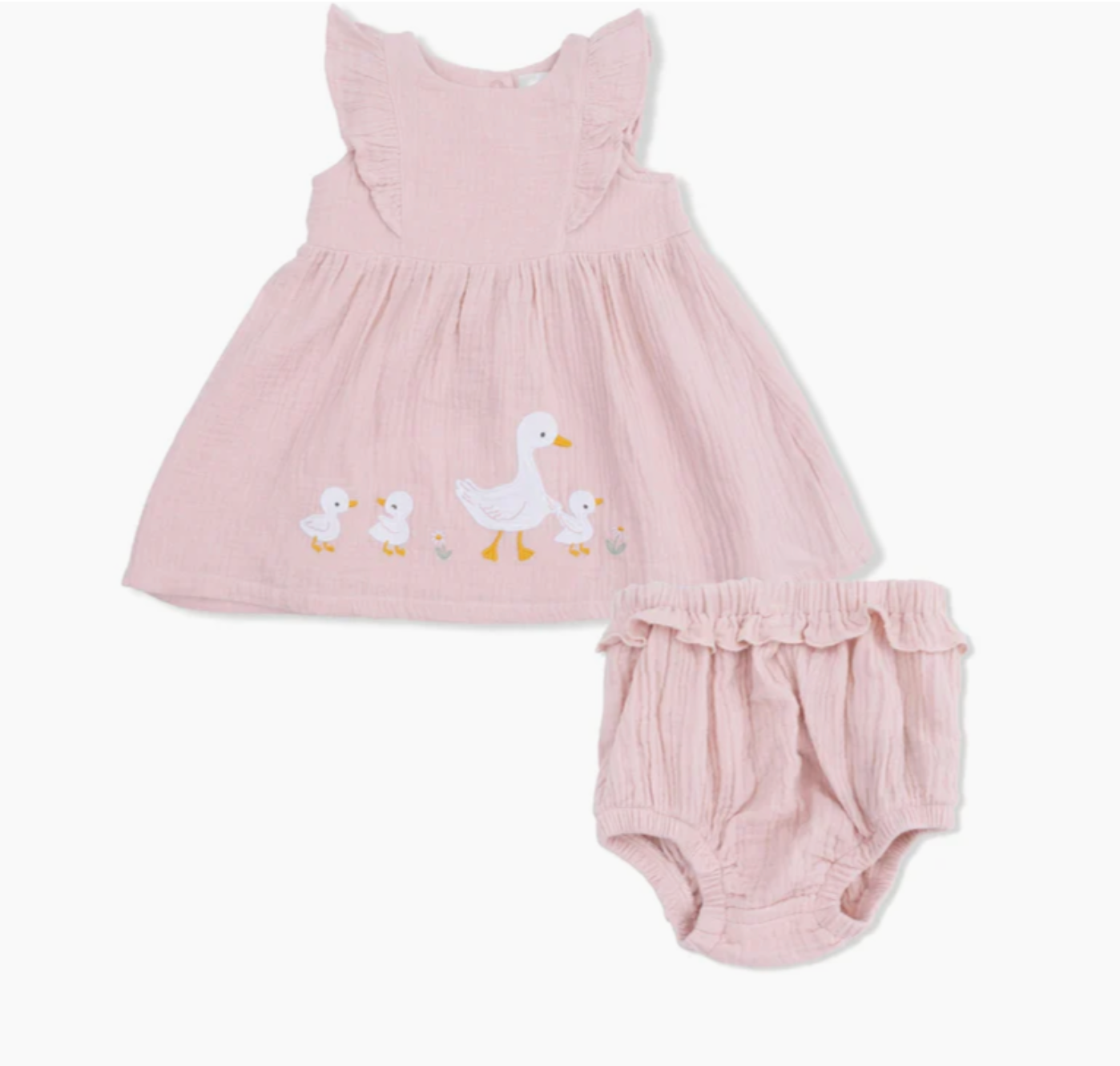 Lotus Ruffle Sleeve- Bloomer Set