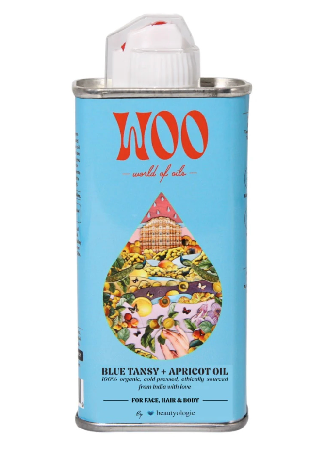 Blue Tansy + Apricot Oil