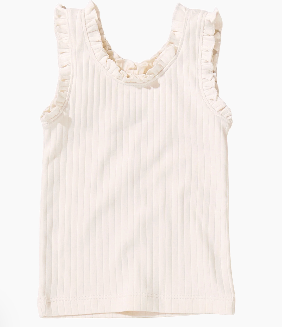 Joy Ruffle Rib Tank