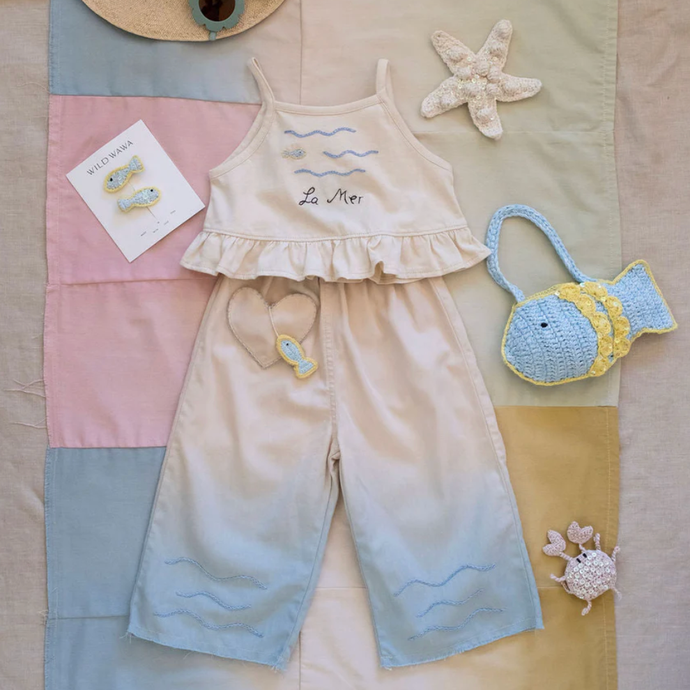 Wide Leg Pant Set