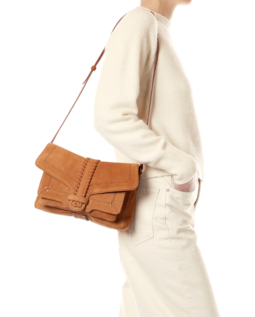 Jerome Dreyfuss Harry Bag Medium - Caramel