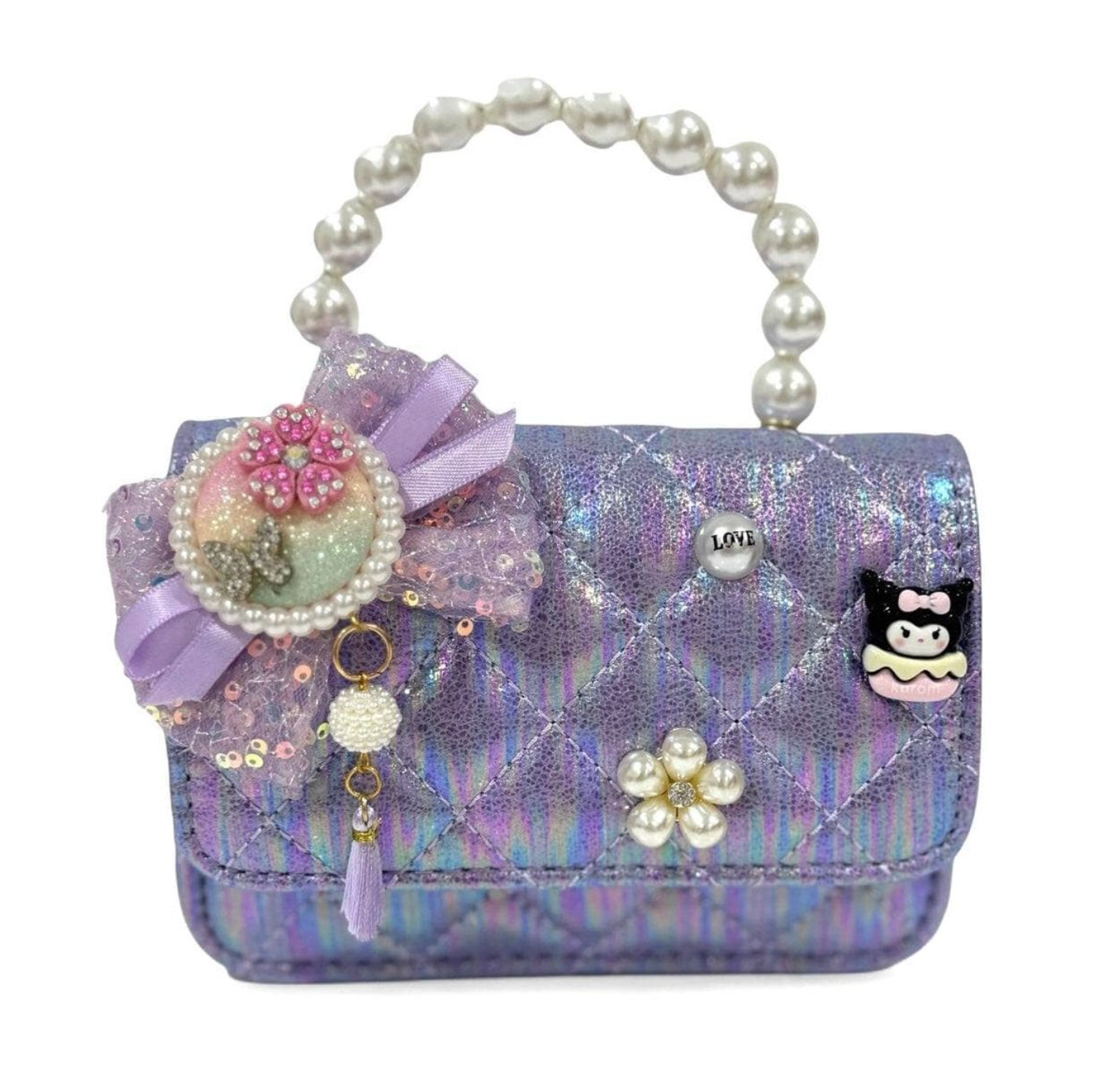 Lavender Coco Bunny Love Purse
