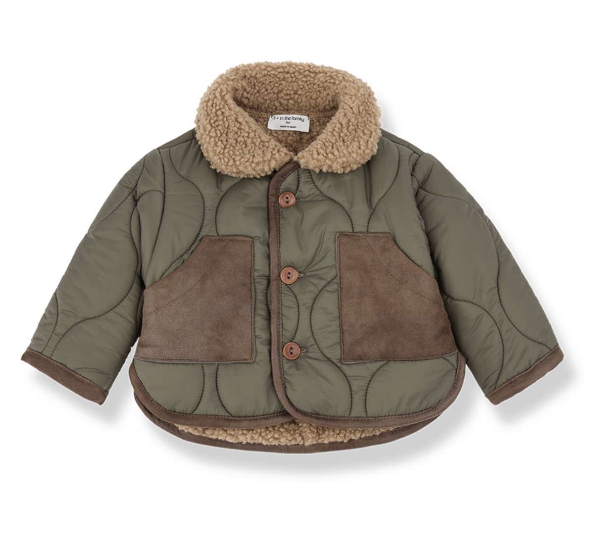 Emerald Padded Jacket - Khaki