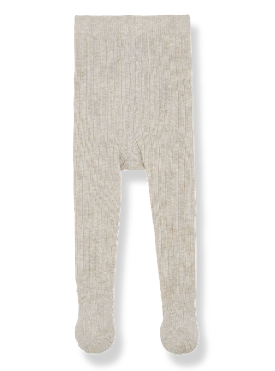 Siracusa Ribbed Plain Tights