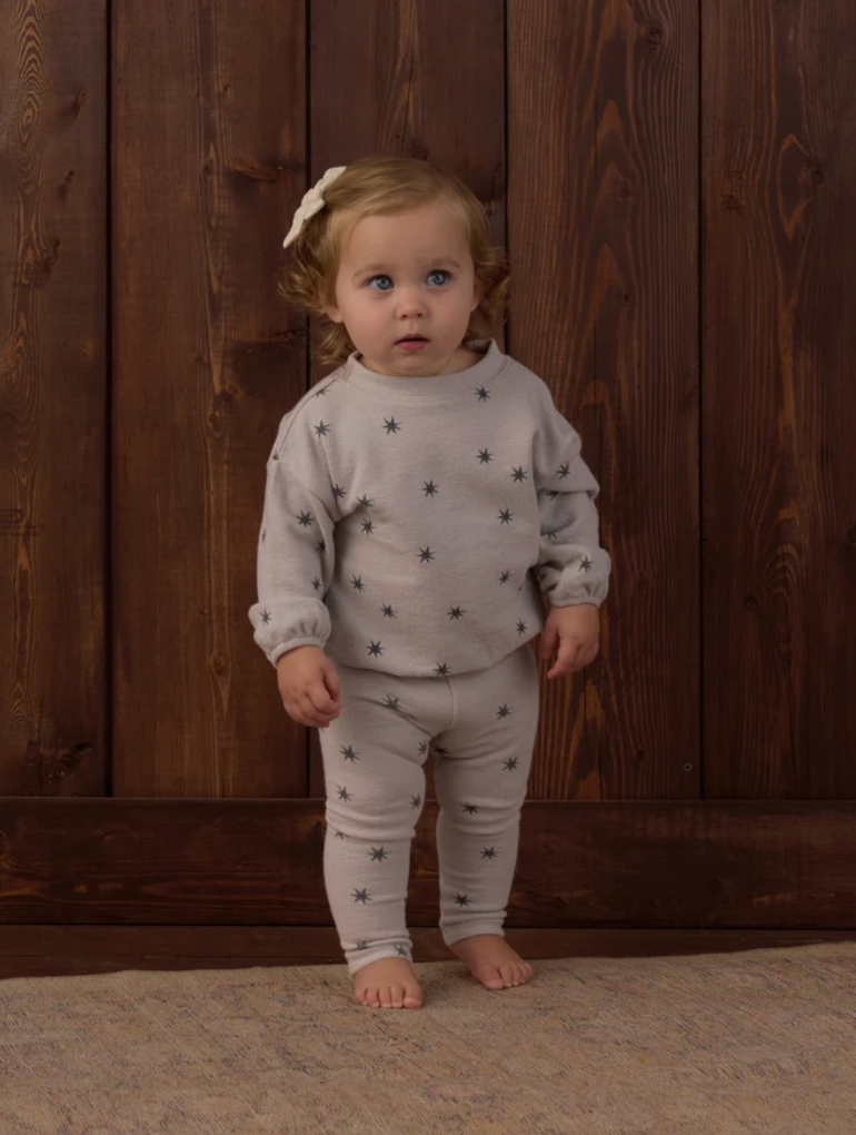Spongey Knit Set - Stars