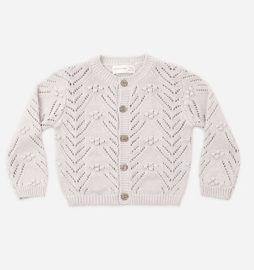 Knit Cardigan- Lilac Mist