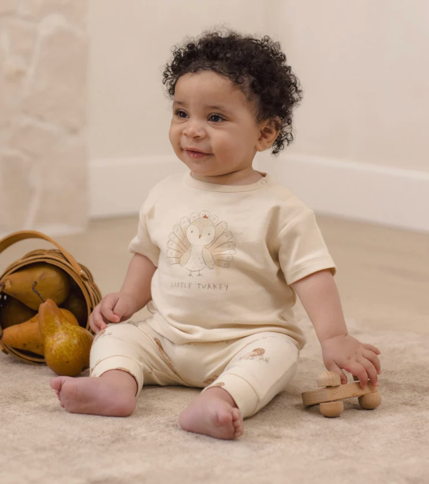 Boxy Tee- Little Turkey