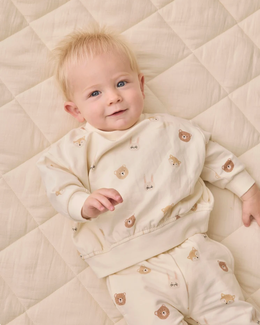 Relaxed Fleece Sweatshirt- Critters
